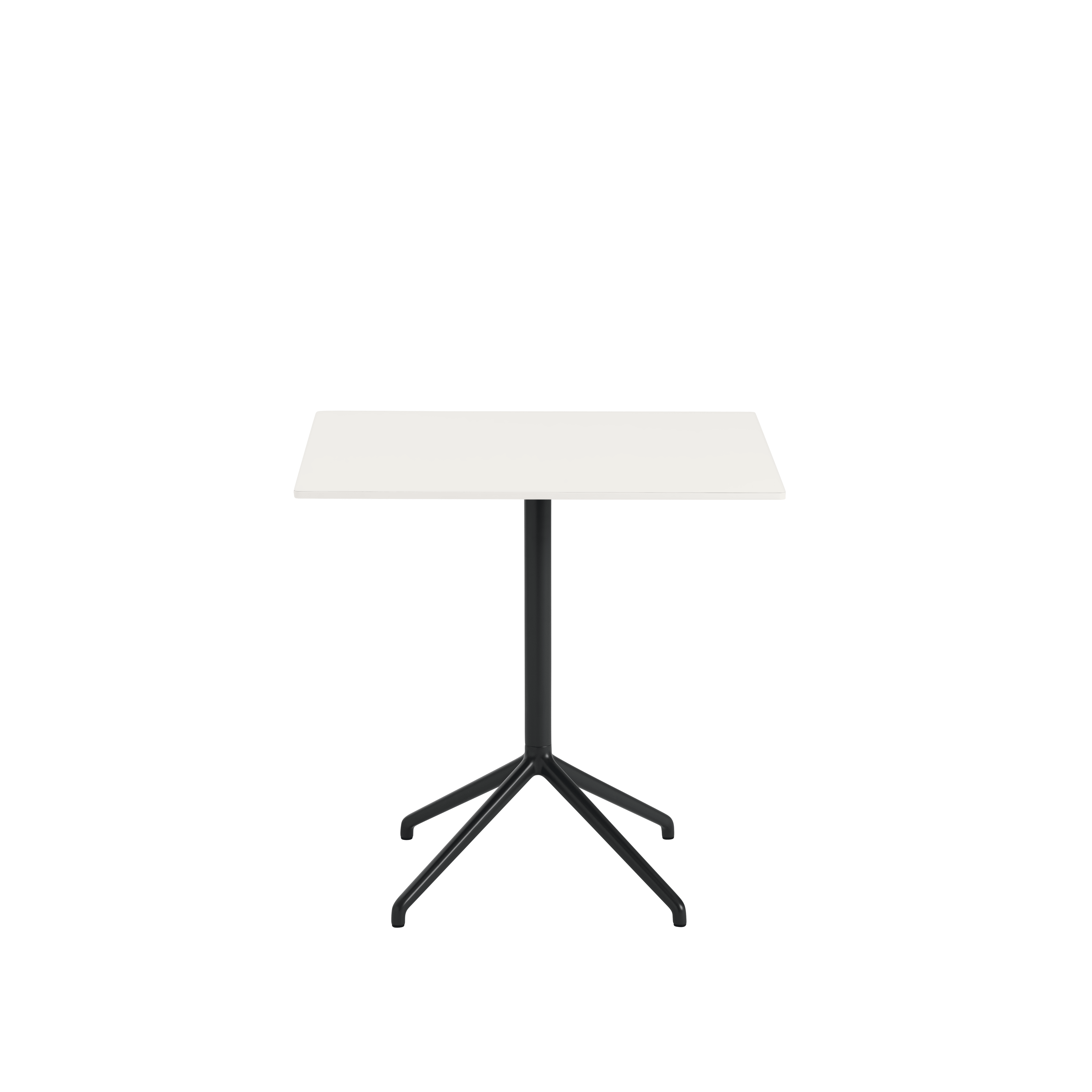 Bar Table STILL with Broken White Top and Black Base