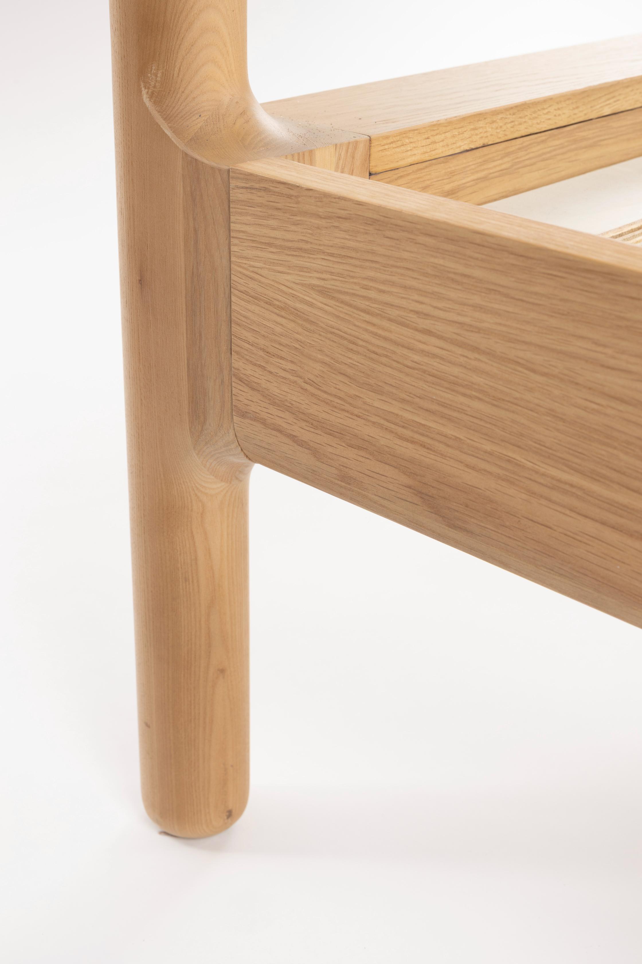 Łóżko STORM WEBBING drewno jesionowe