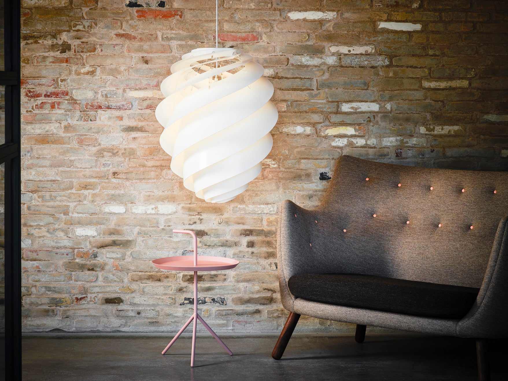 Lampa wisząca MODEL 1312 SWIRL 2 biały