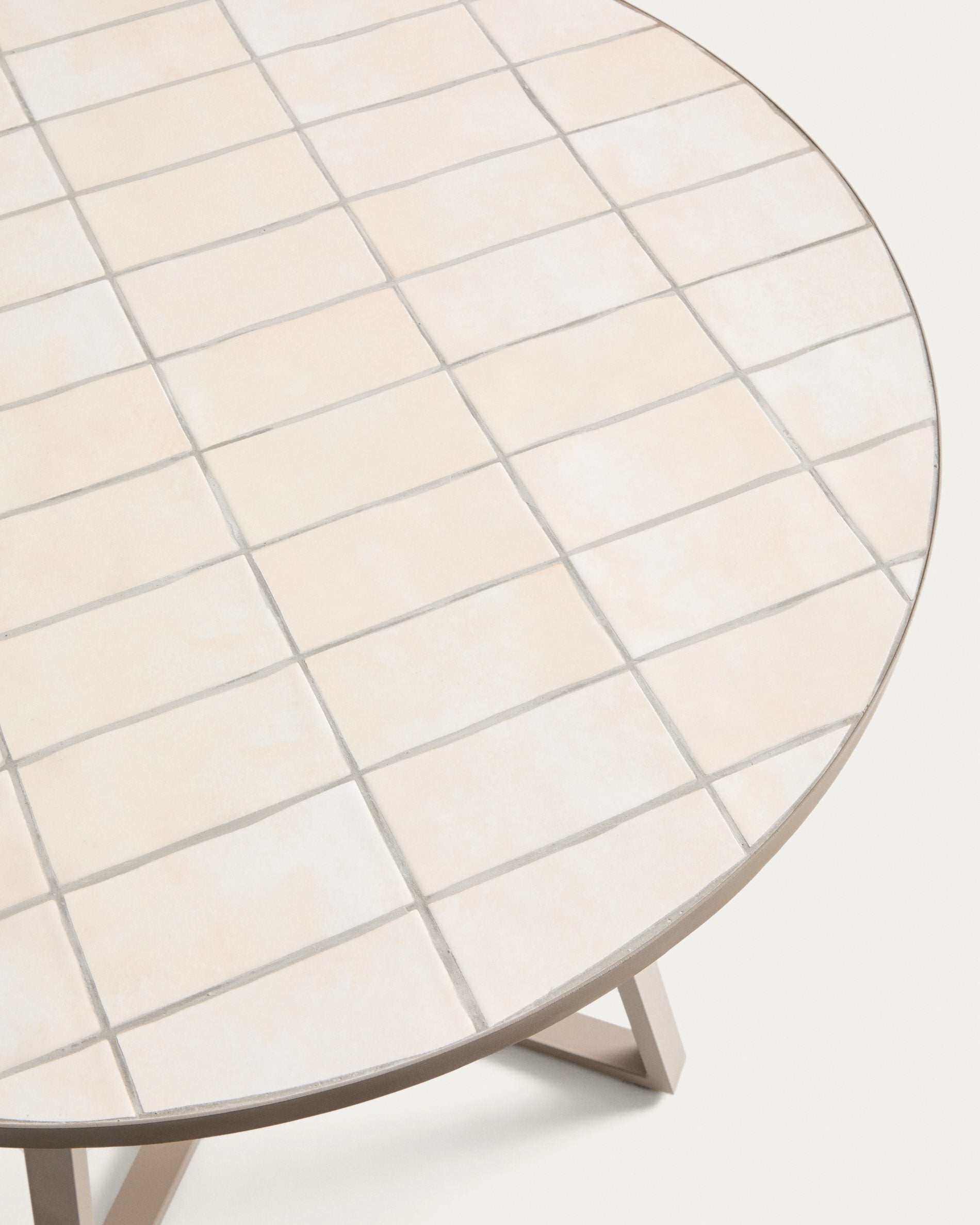 Stół ogrodowy TELLA beżowy