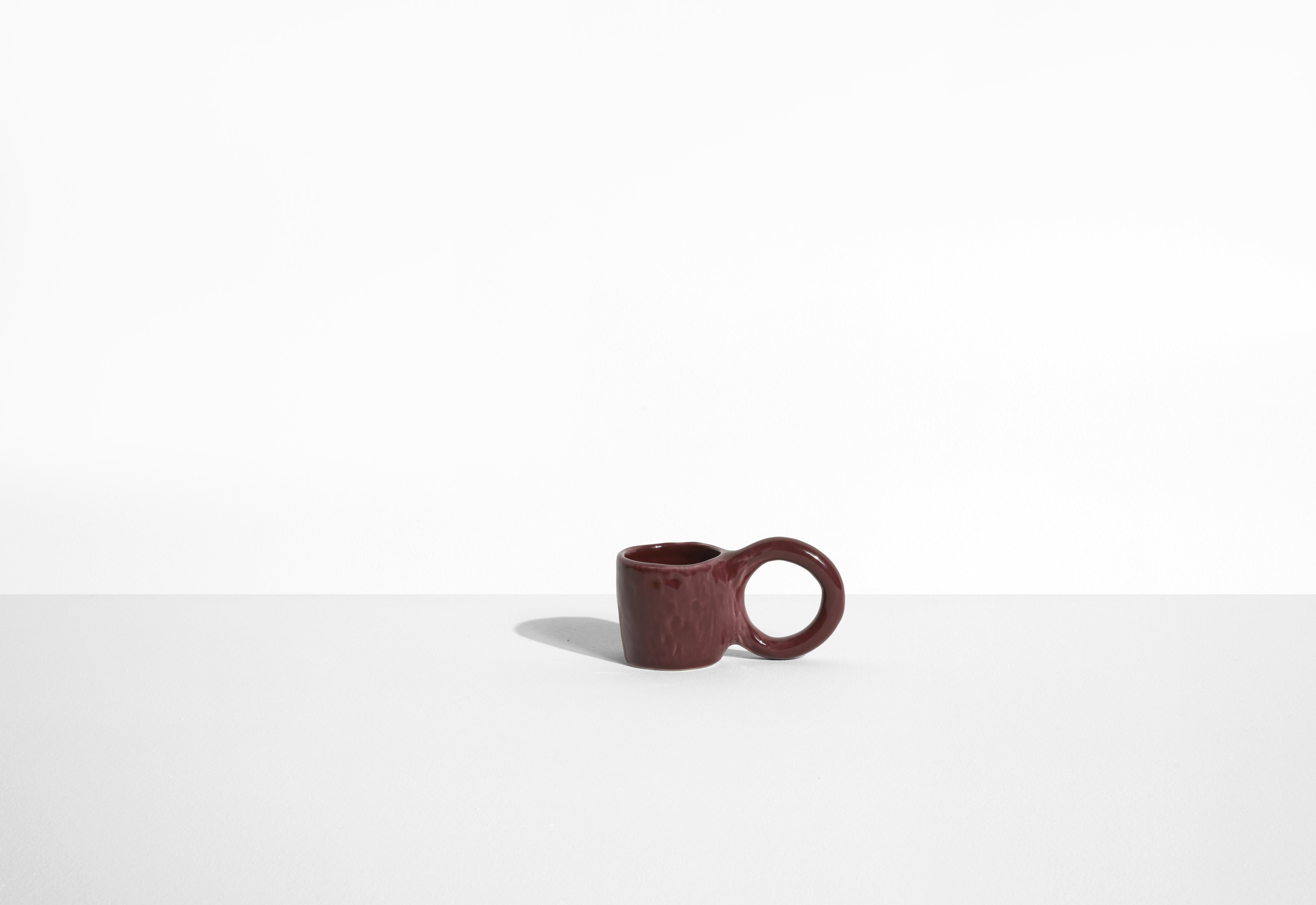 Zestaw kubków do espresso DONUT wiśniowy