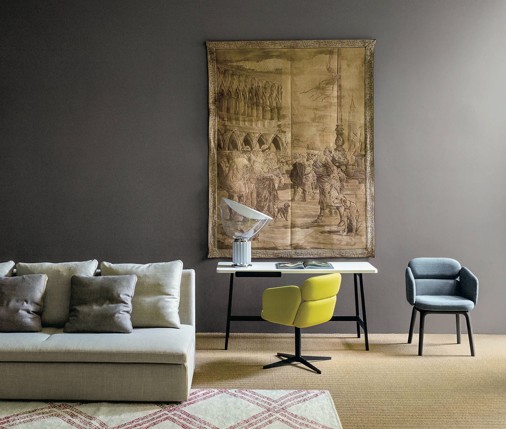 Tischlampe TACCIA weiß