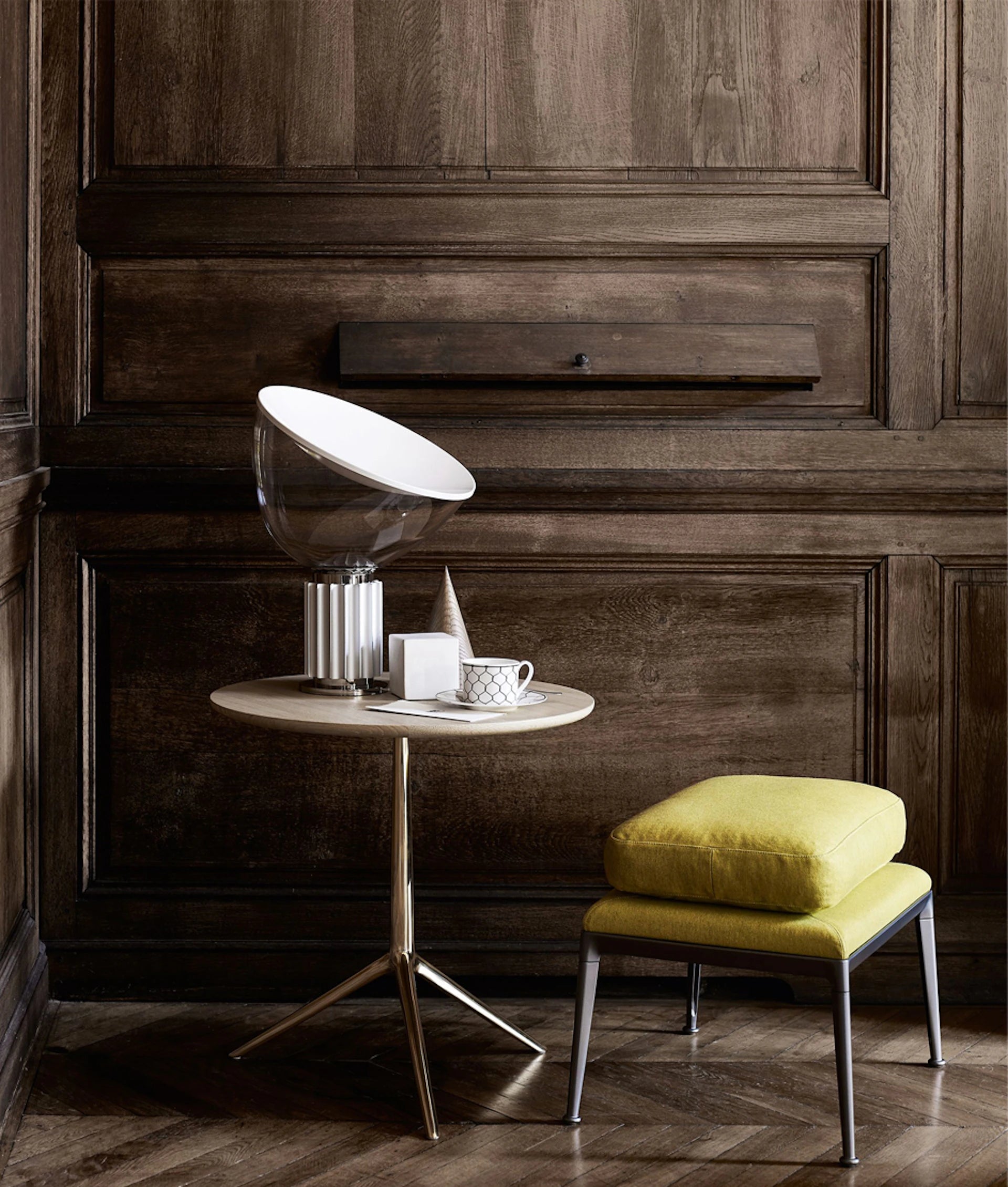 Tischlampe TACCIA weiß