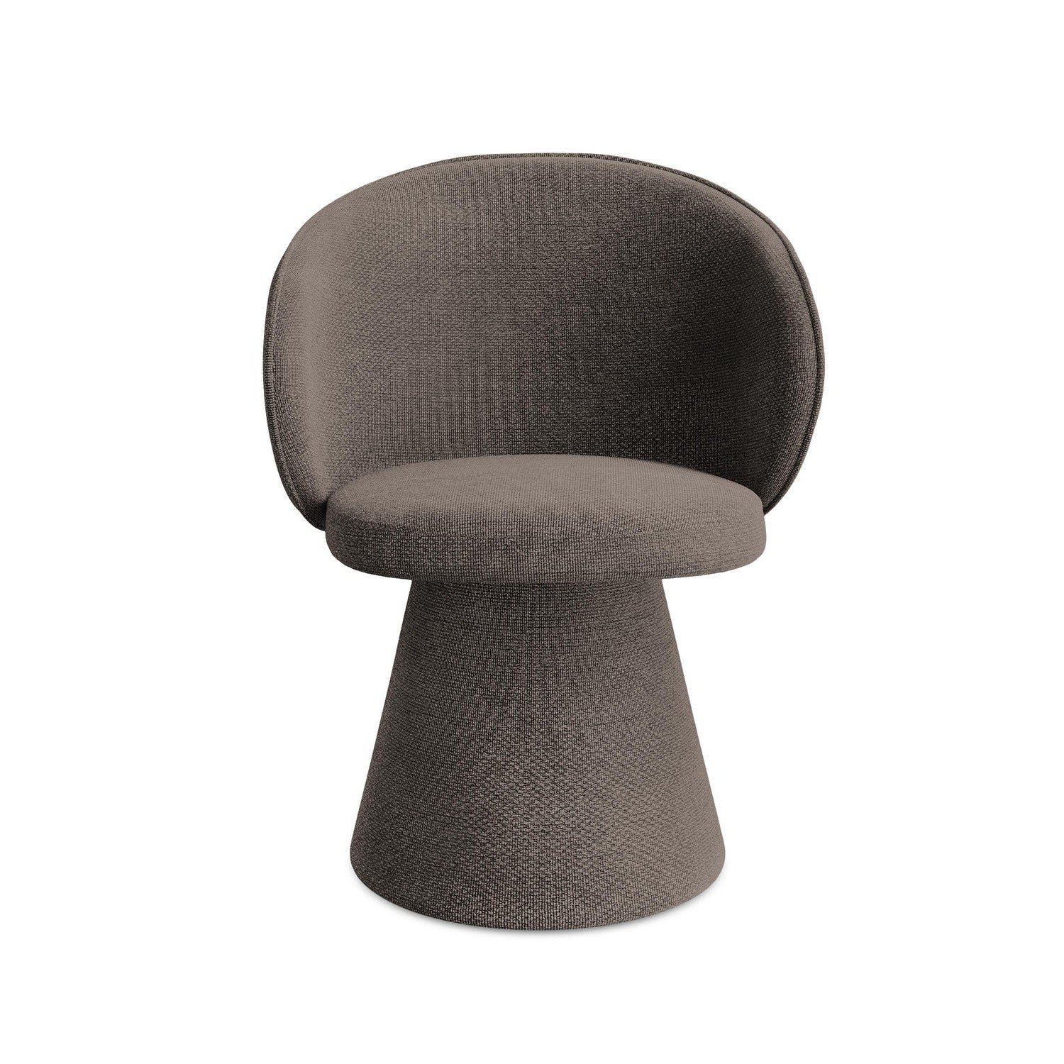 Krzesło UALA czekoladowy boucle