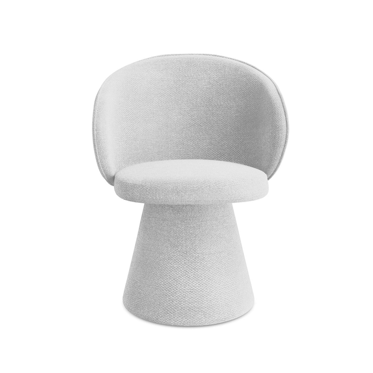 Krzesło UALA srebrny boucle