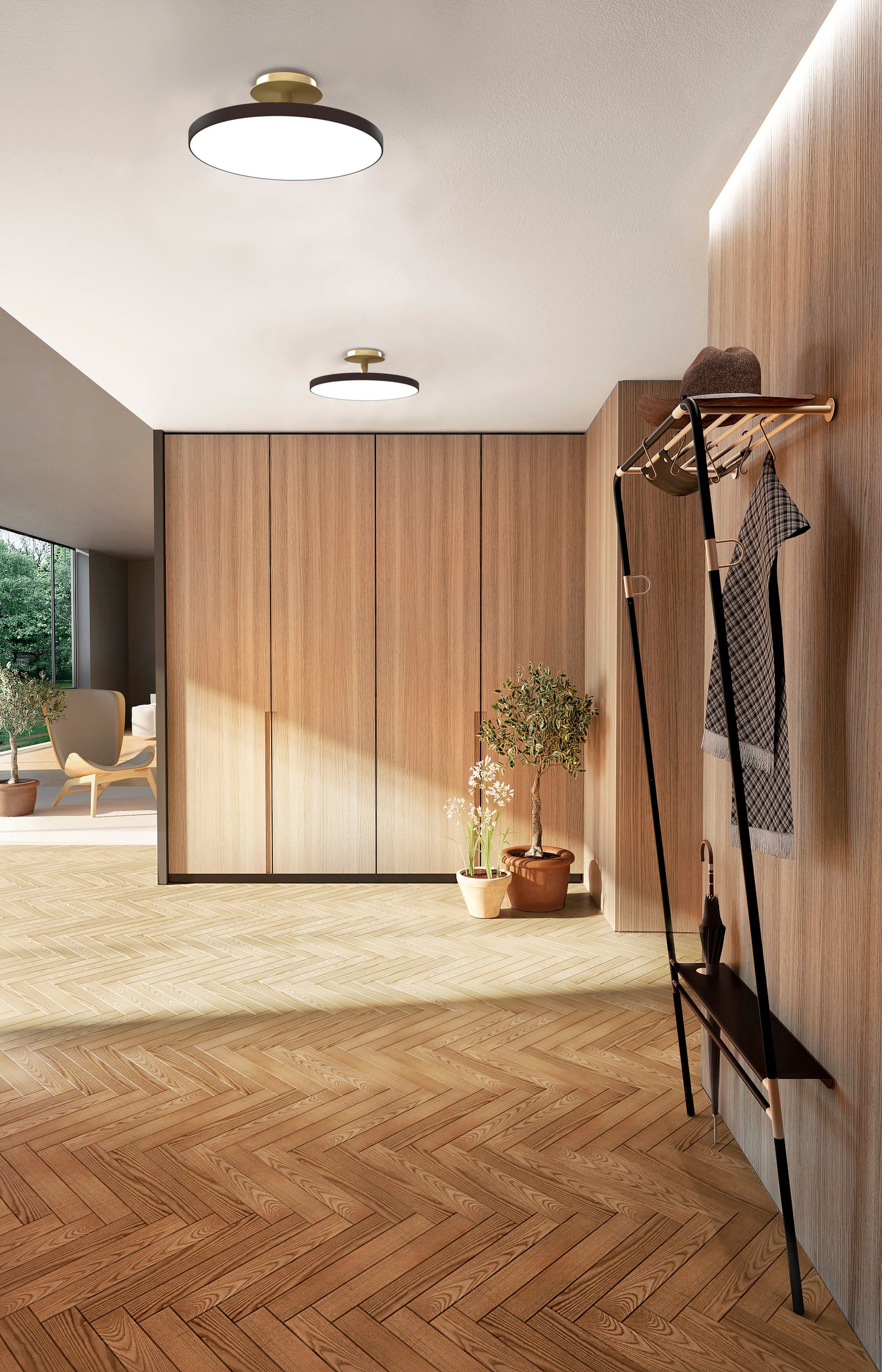 Lampa sufitowa ASTERIA UP PLUS czarny