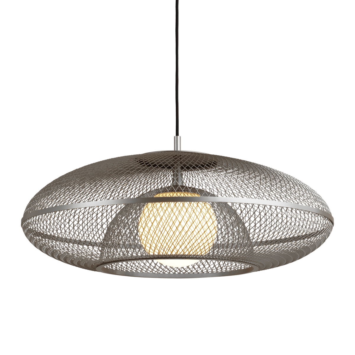 Silver lampshade FARADAY