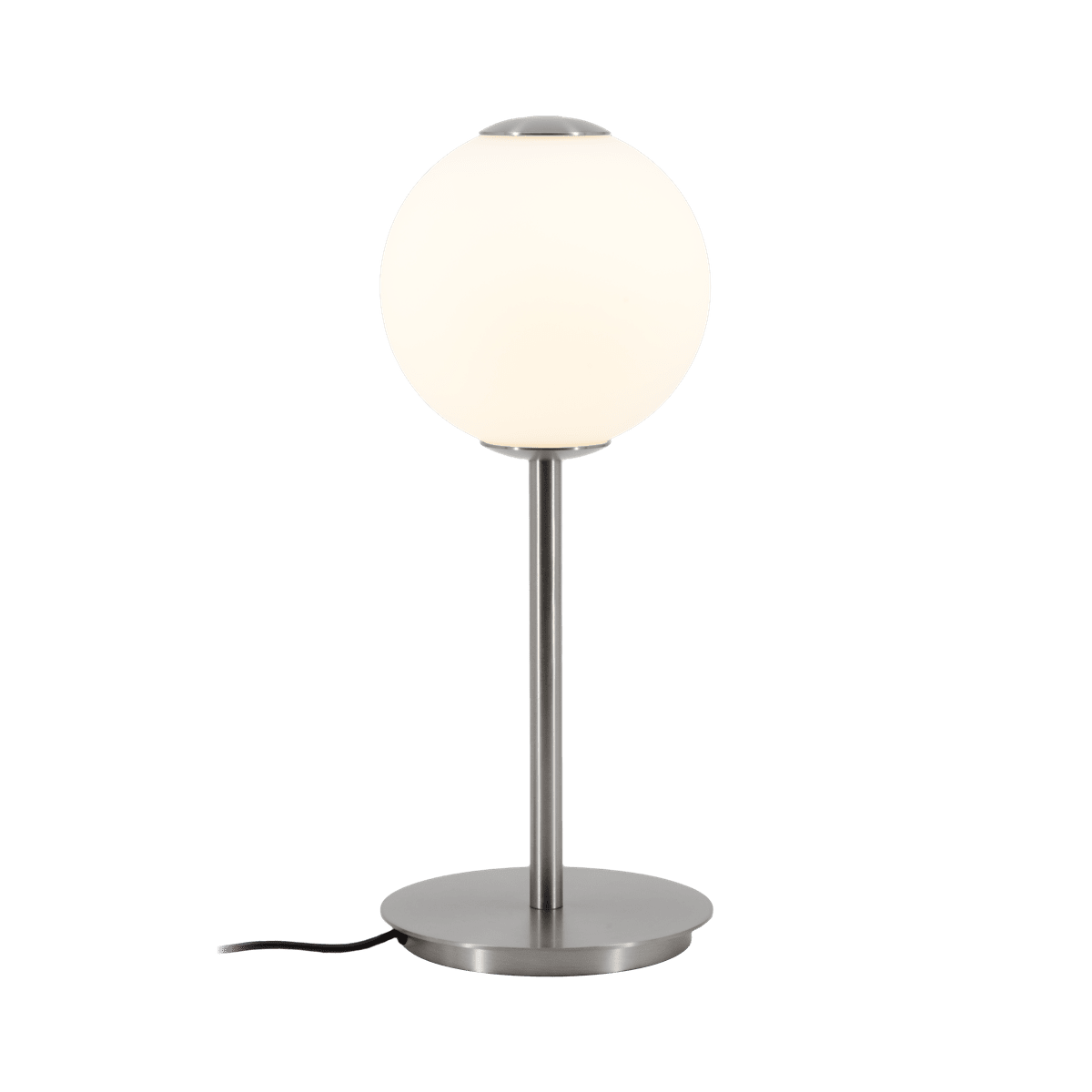 AUDREY table lamp in white with silver insert