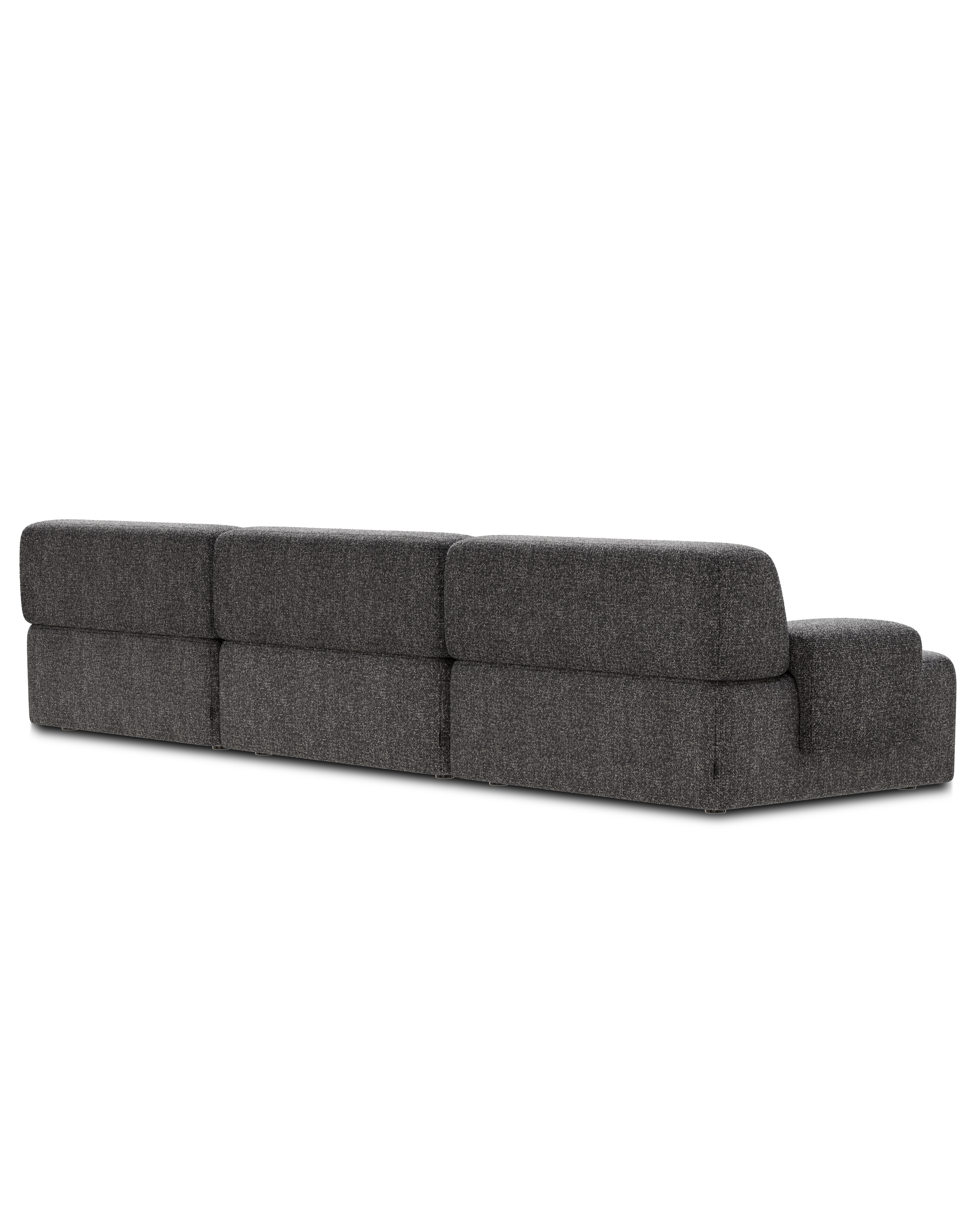 Modularsofa für 3 Personen UMI grau [Amelia]