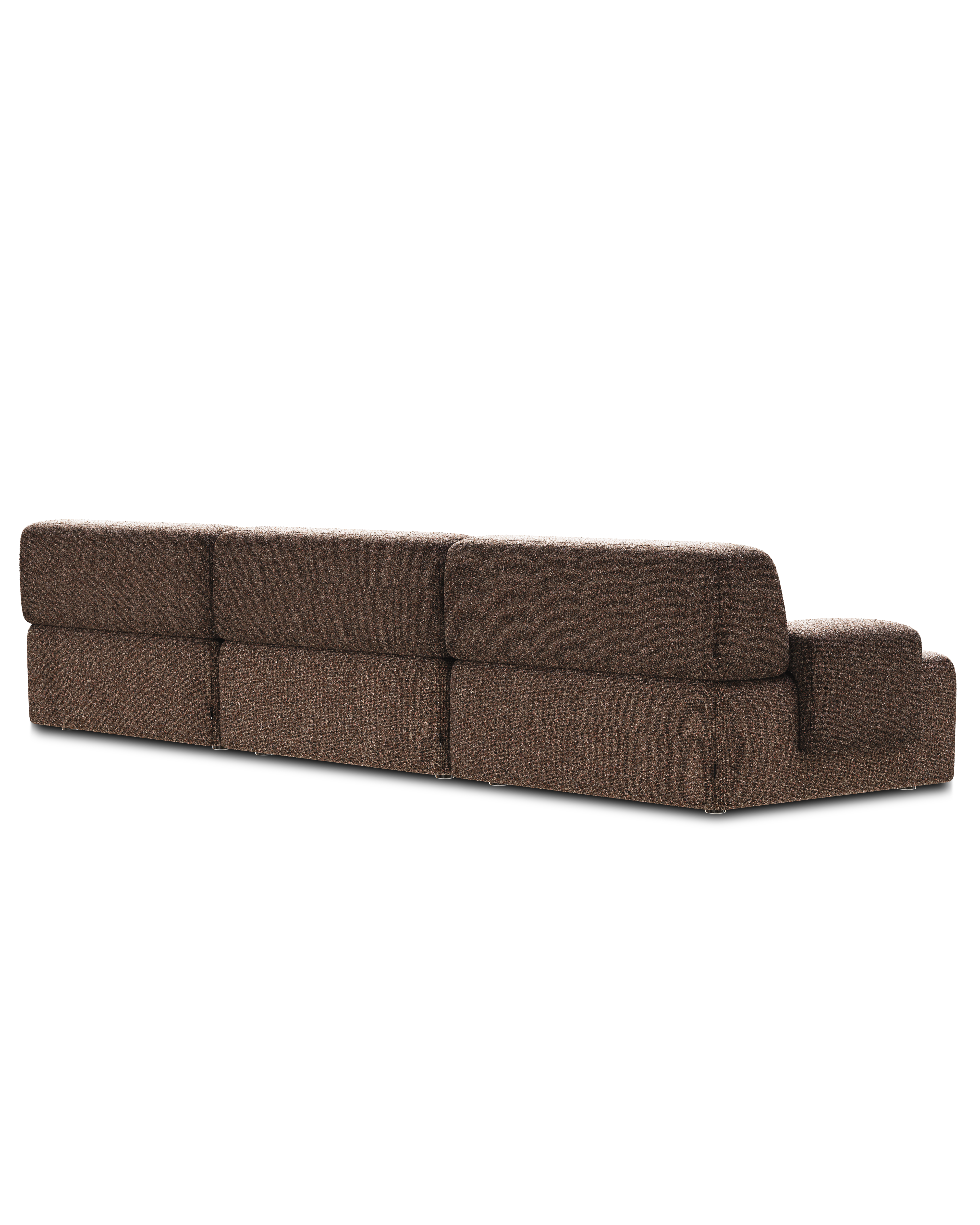 Sofa modułowa 3-osobowa UMI brązowy