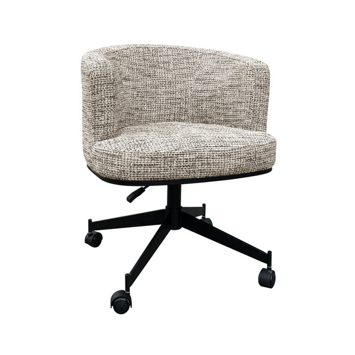 Rochene Rochene Rotary Chair Gray Melange with a black base – Richmond ...