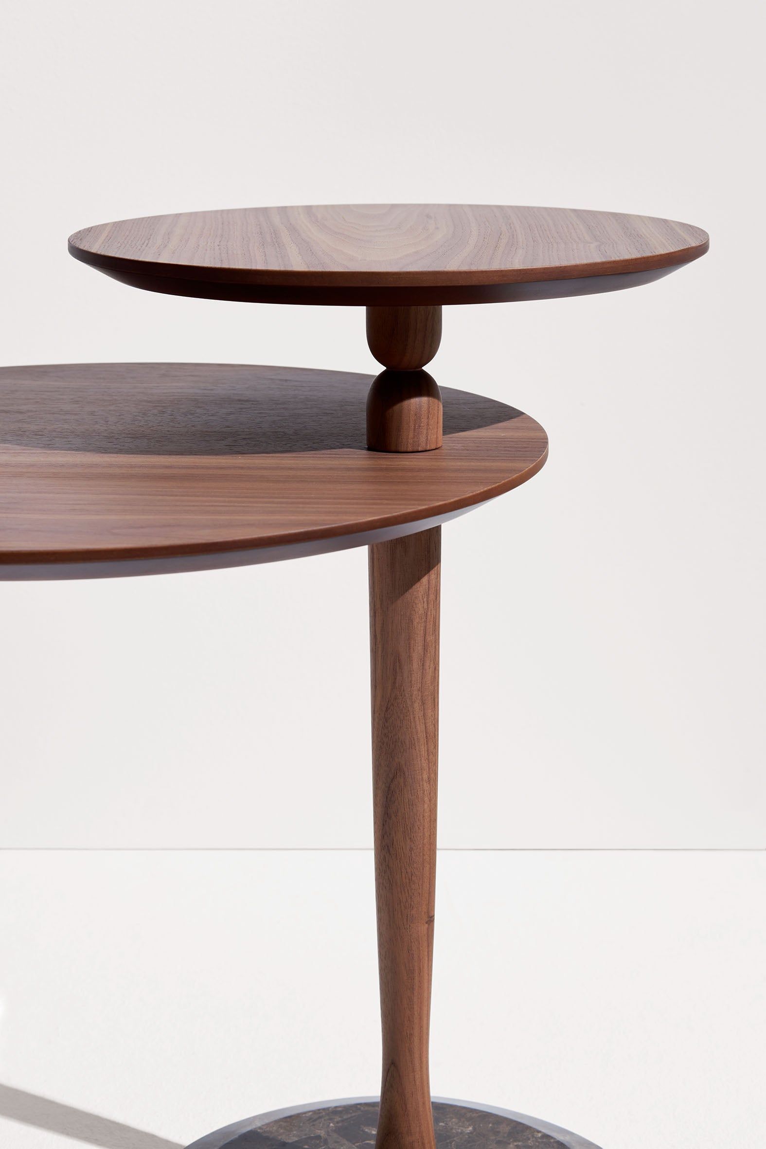 Kaffeetisch VAIVEN Holz mit Marmor