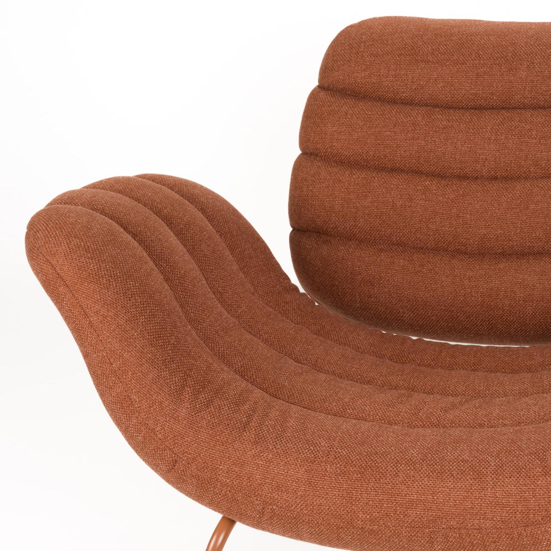 Fotel VERTE terracotta