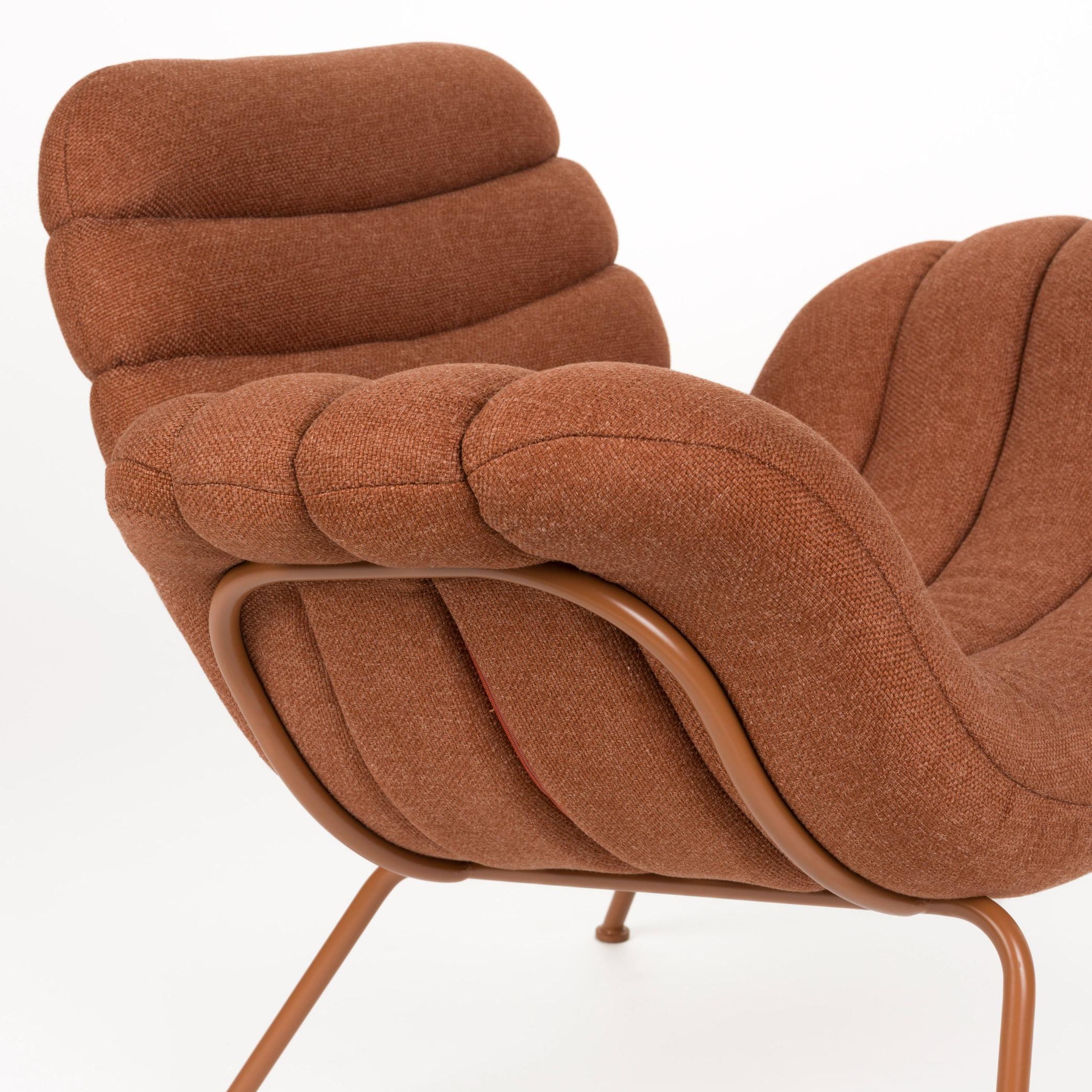 Fotel VERTE terracotta