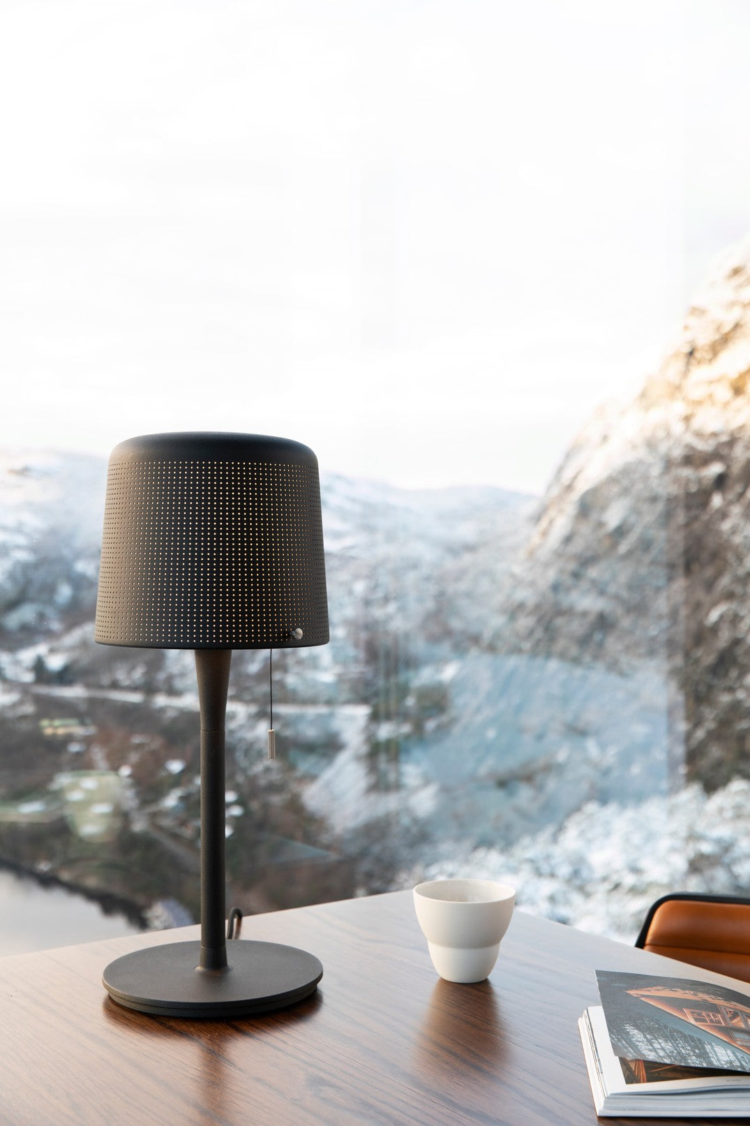 Table lamp 530 black metal
