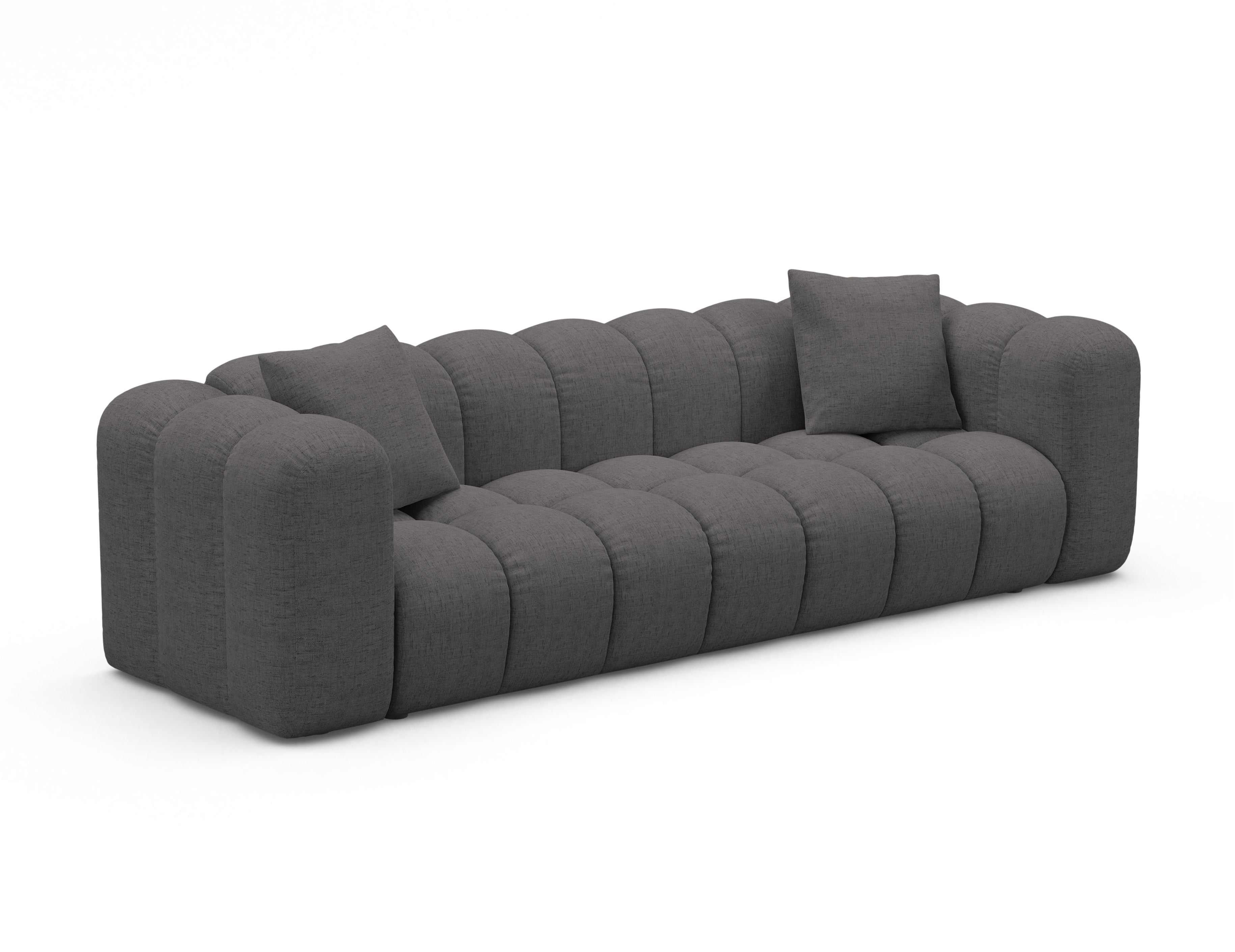 Sofa z funkcją spania ASTRO szary szenil