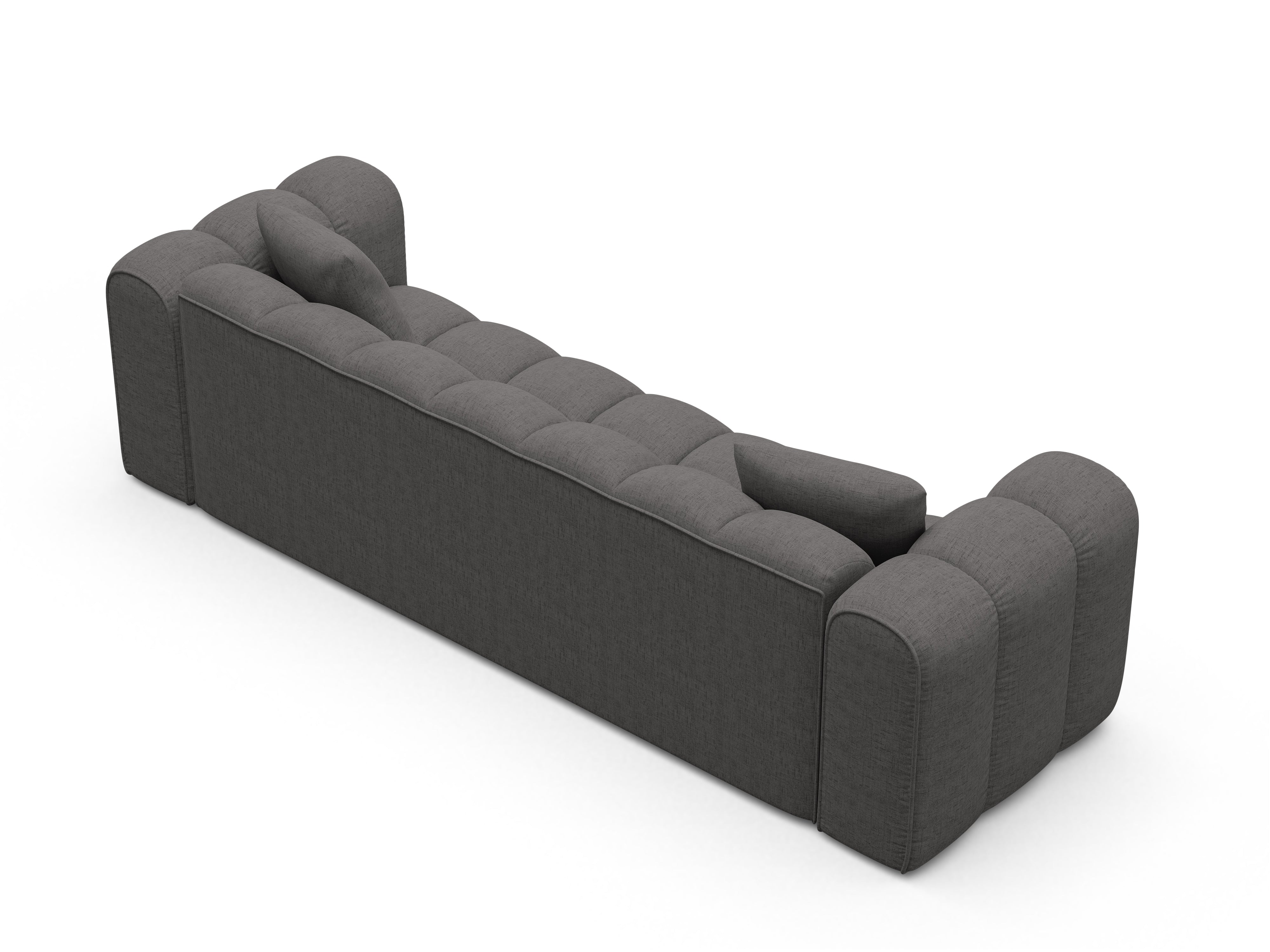 Sofa z funkcją spania ASTRO szary szenil