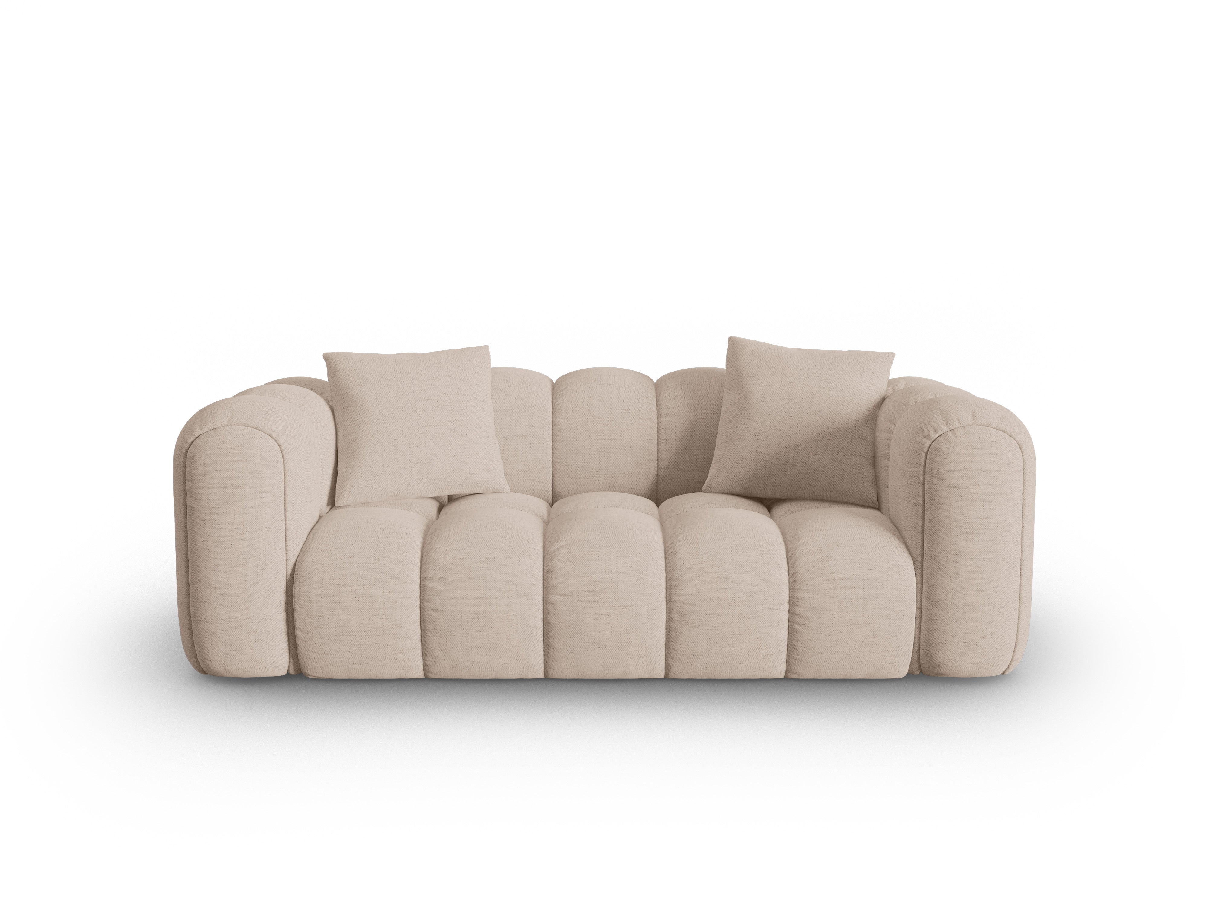 3-seater Sofa ASTRO cappuccino chenille