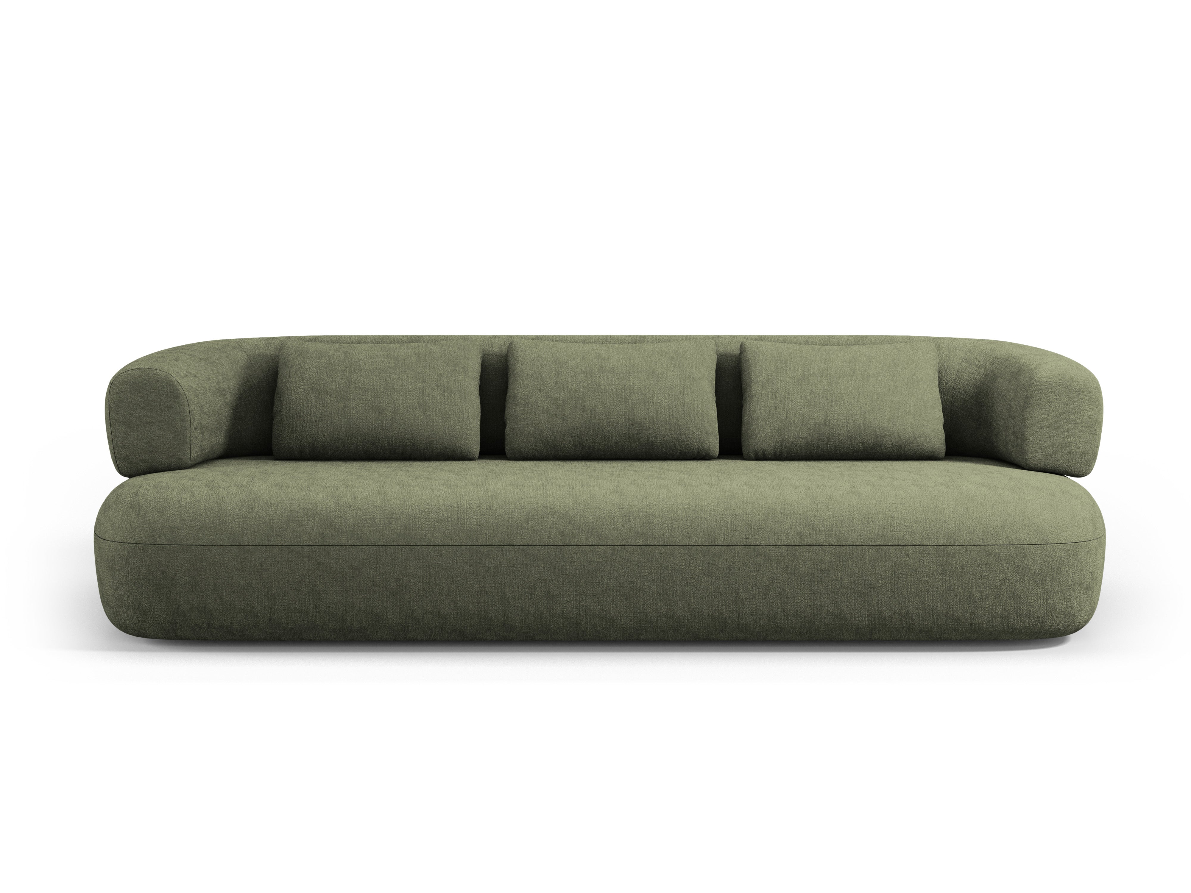 Sofa 3,5-osobowa ALDRIN zielony szenil