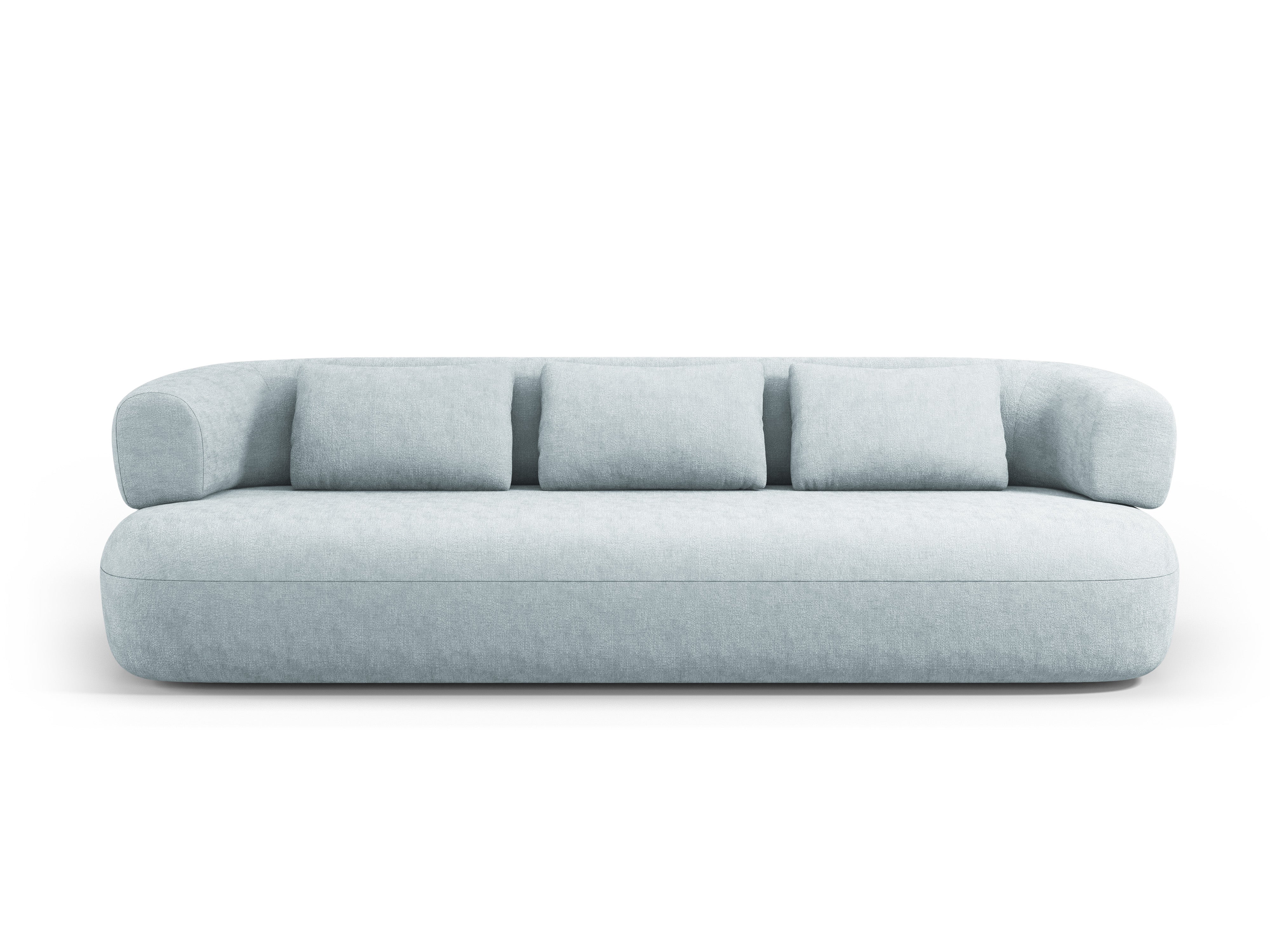 Sofa 3,5-osobowa ALDRIN błękitny szenil