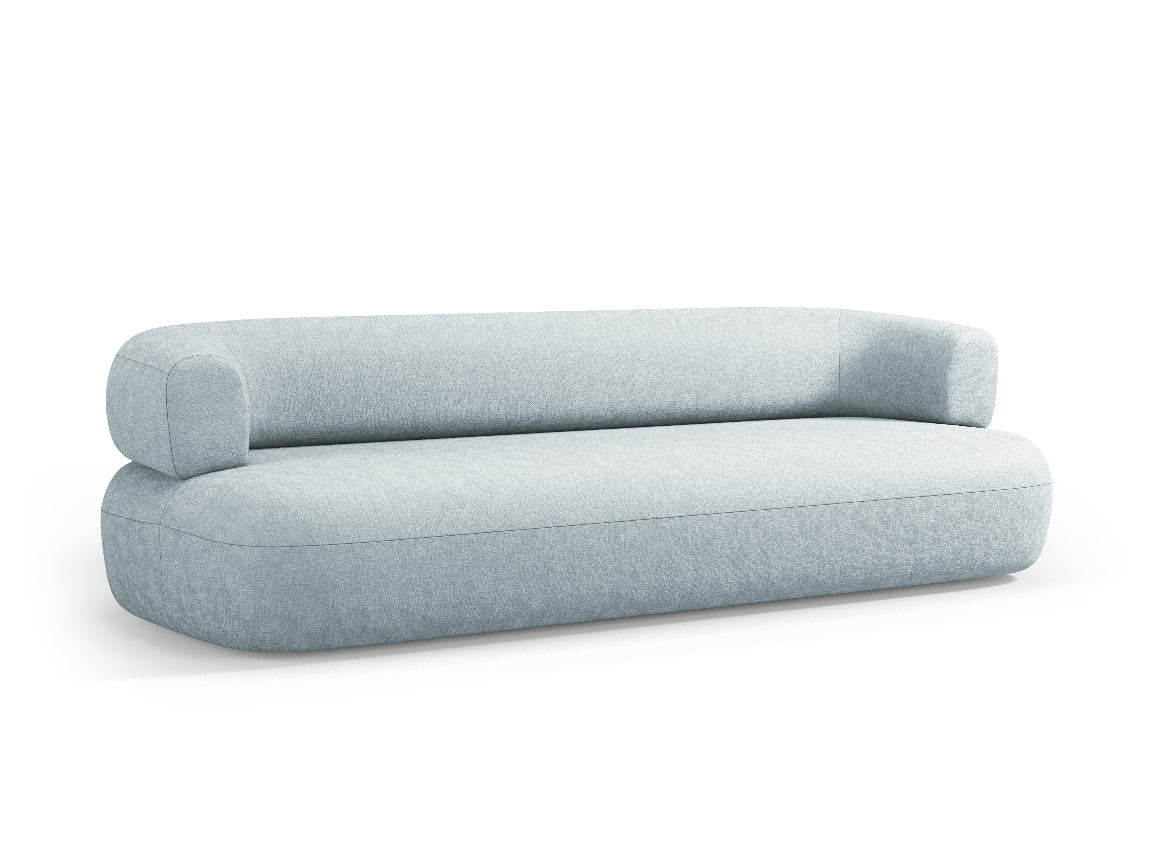 Sofa 3,5-osobowa ALDRIN błękitny szenil
