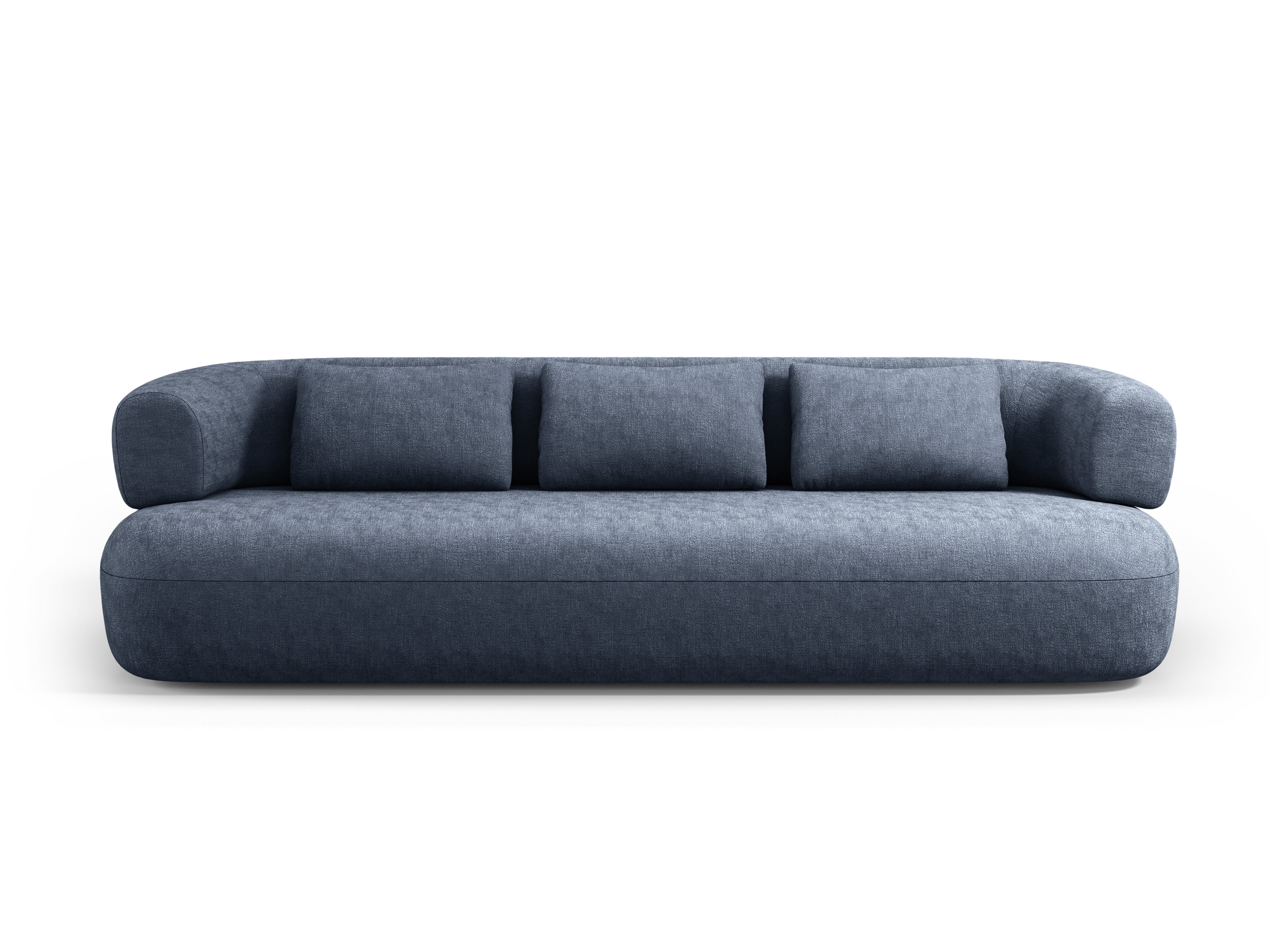 Sofa 3,5-osobowa ALDRIN granatowy szenil