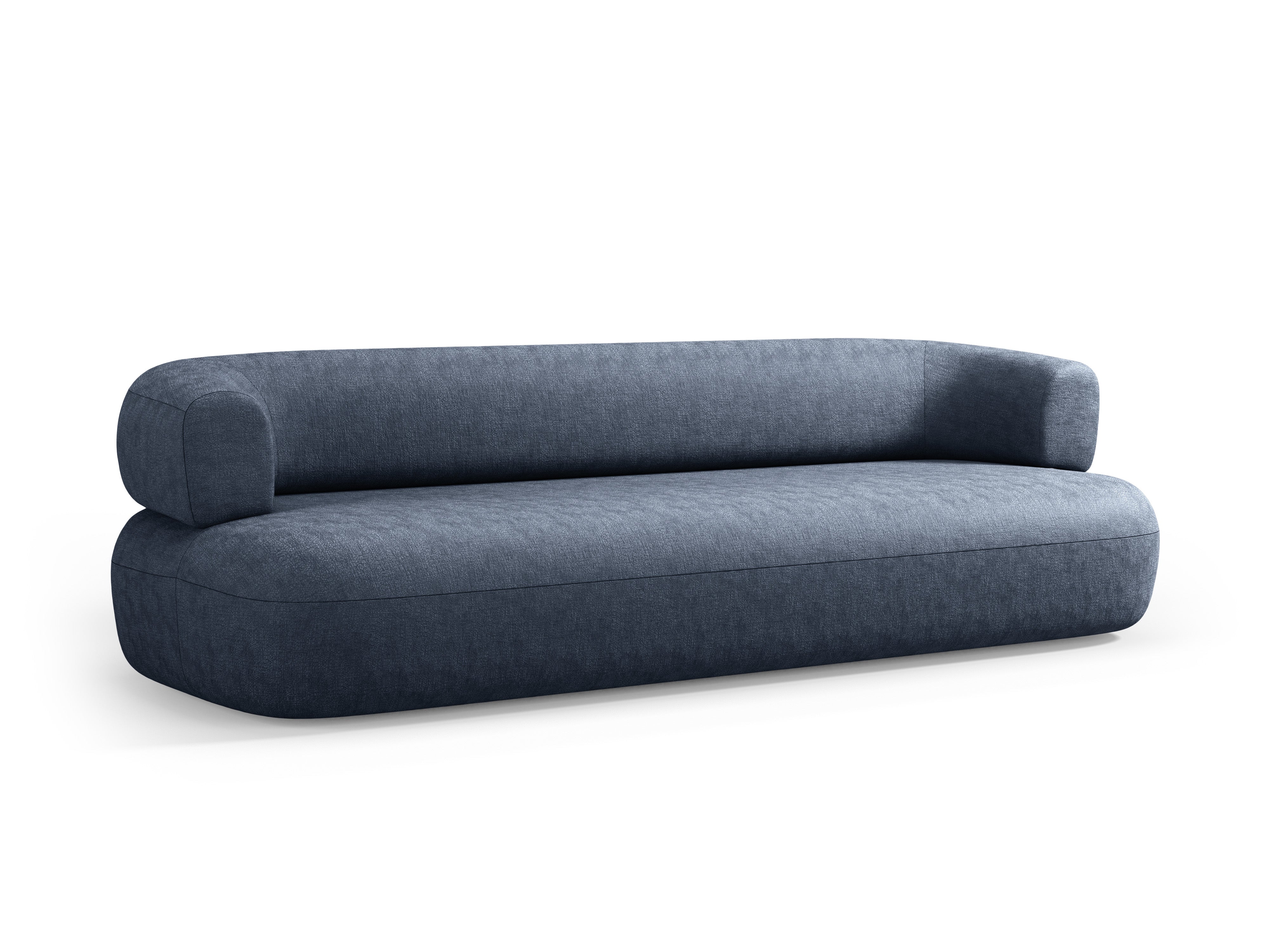 Sofa 3,5-osobowa ALDRIN granatowy szenil