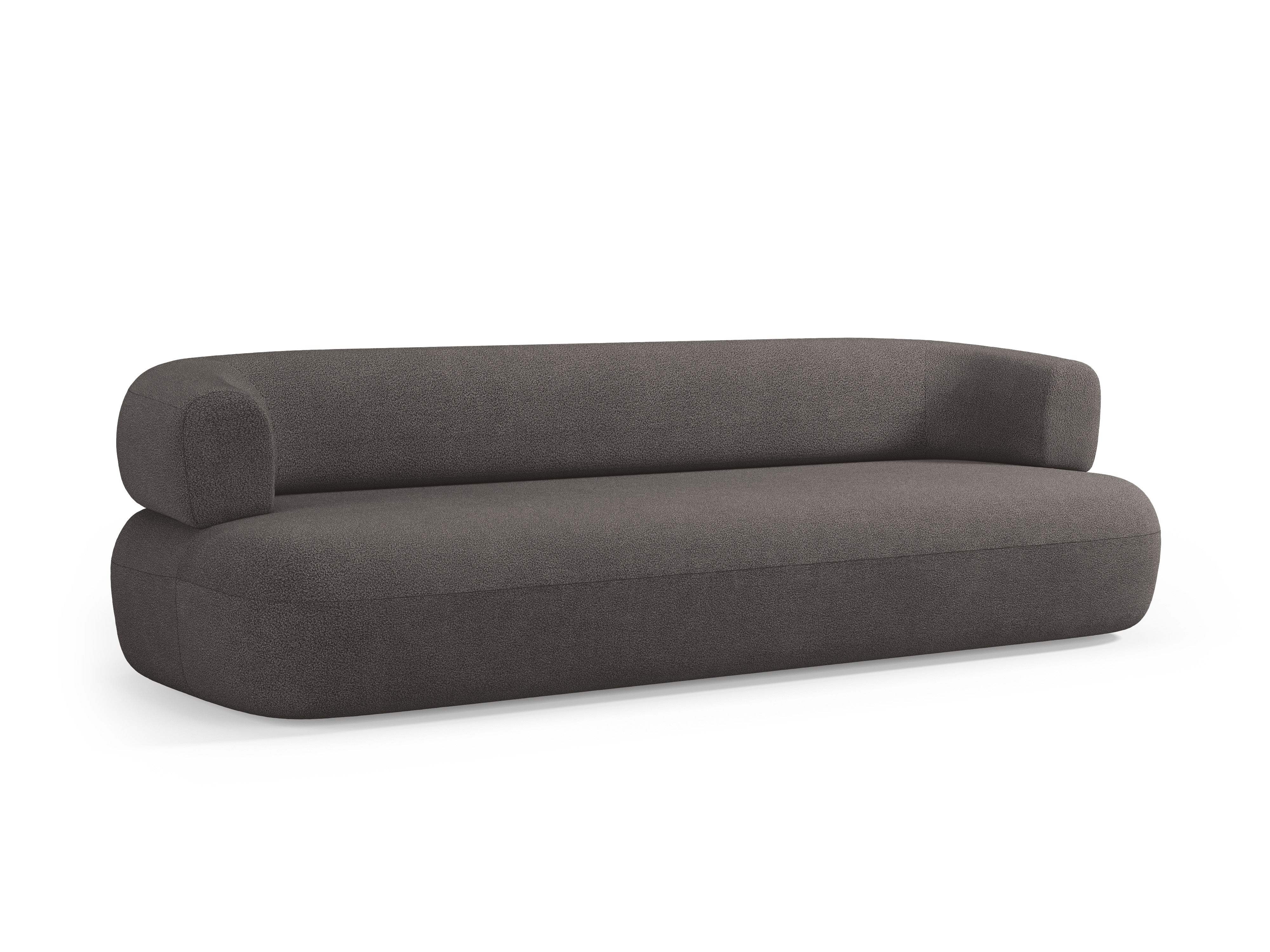 Sofa 3,5-osobowa ALDRIN szary boucle