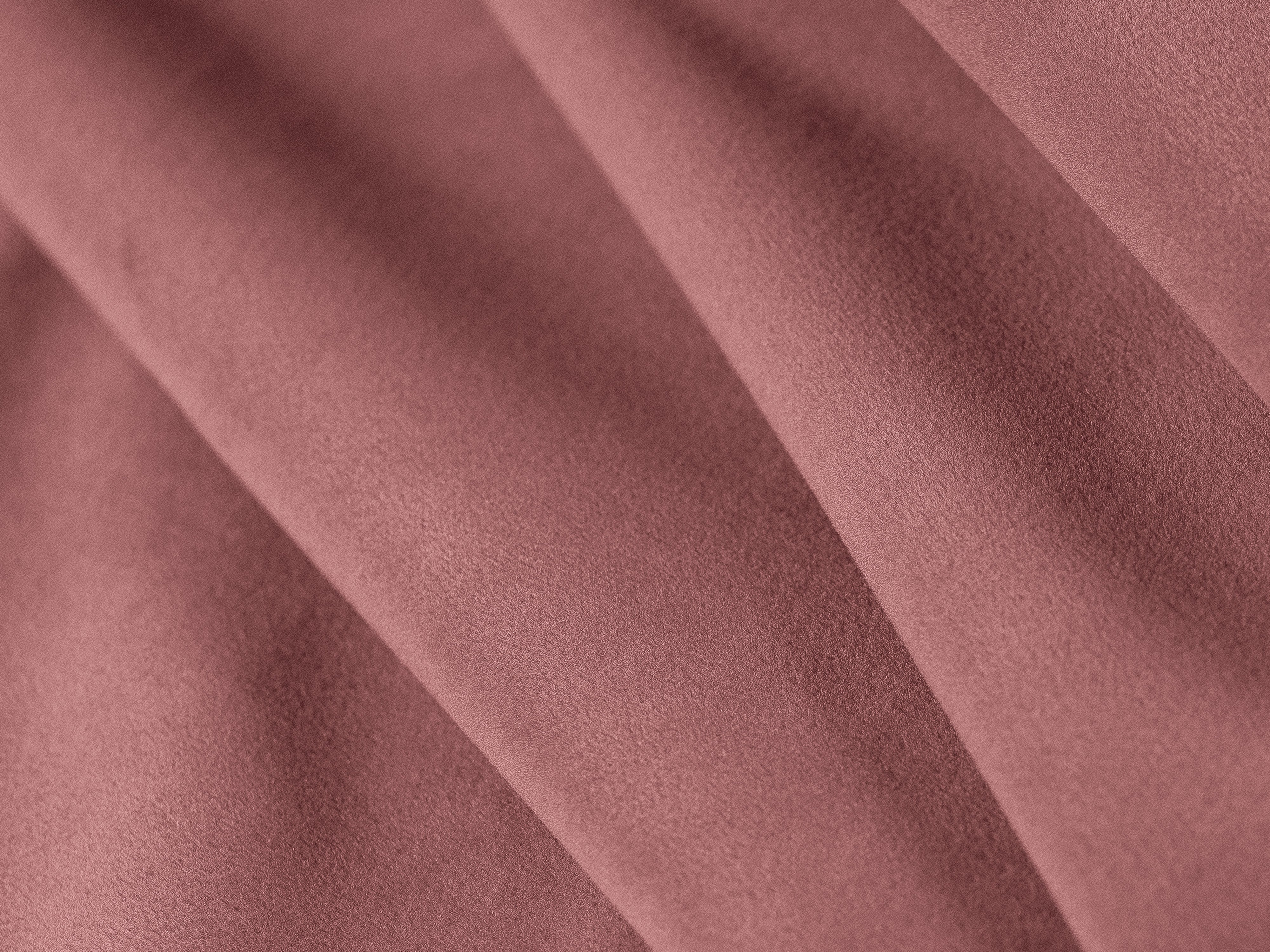 Velvet corner sofa for three people, right-facing, ASTRO, pink