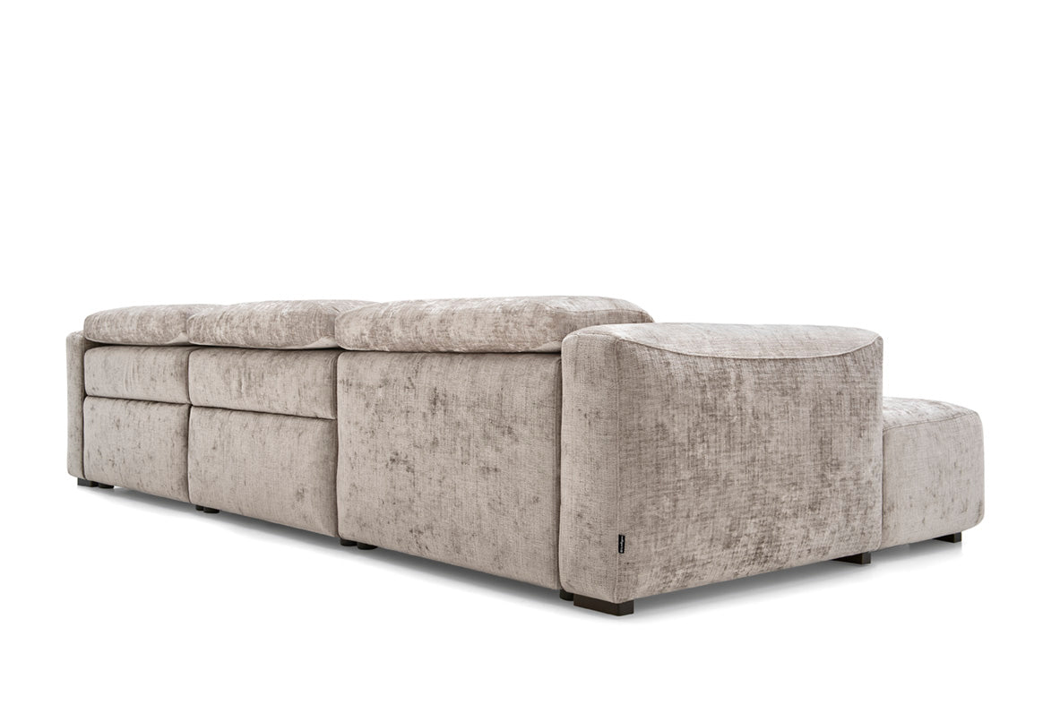 Narożnik lewostronny WAVE tapicerowany