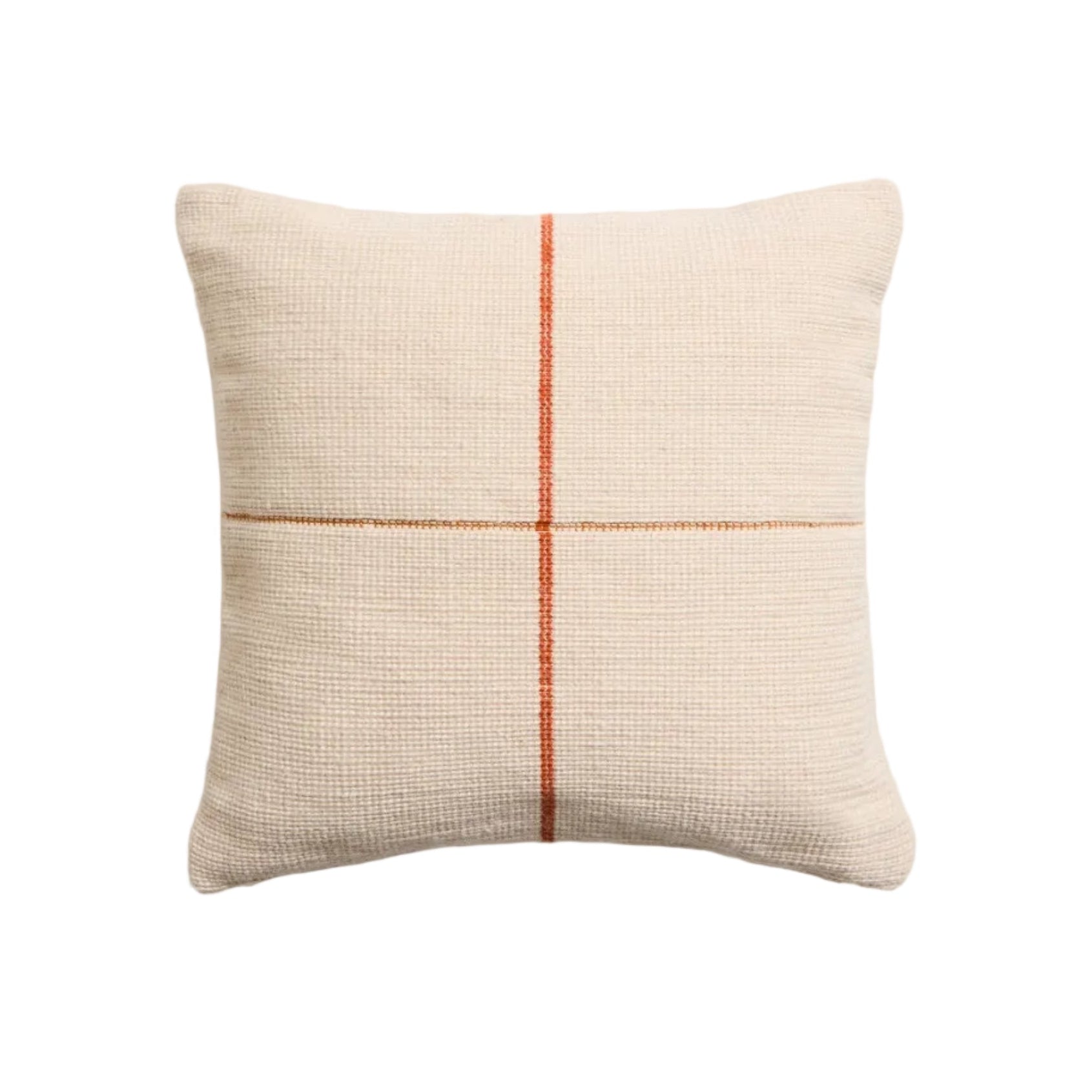 ATIMA Cushion Cover Beige with Orange