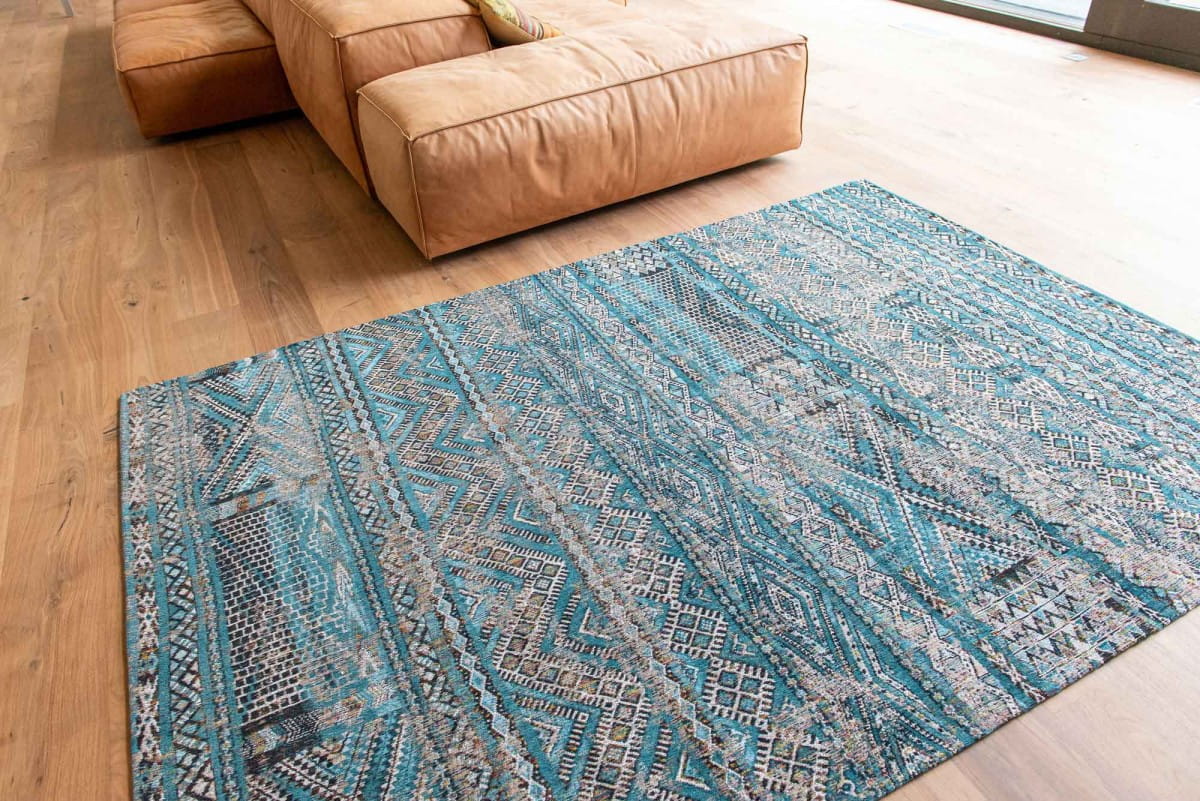 Dywan KILIM ZEMMURI BLUE błękitny