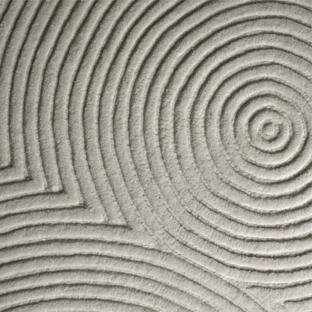 Dywan owalny ZEN ROUNDED szary