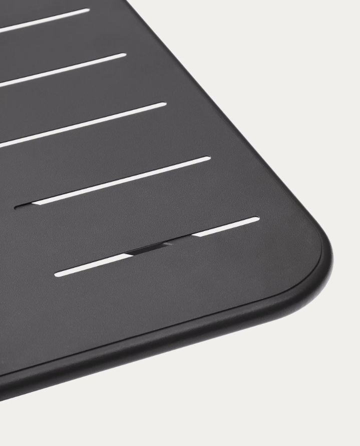 Garden table BRAI graphite steel