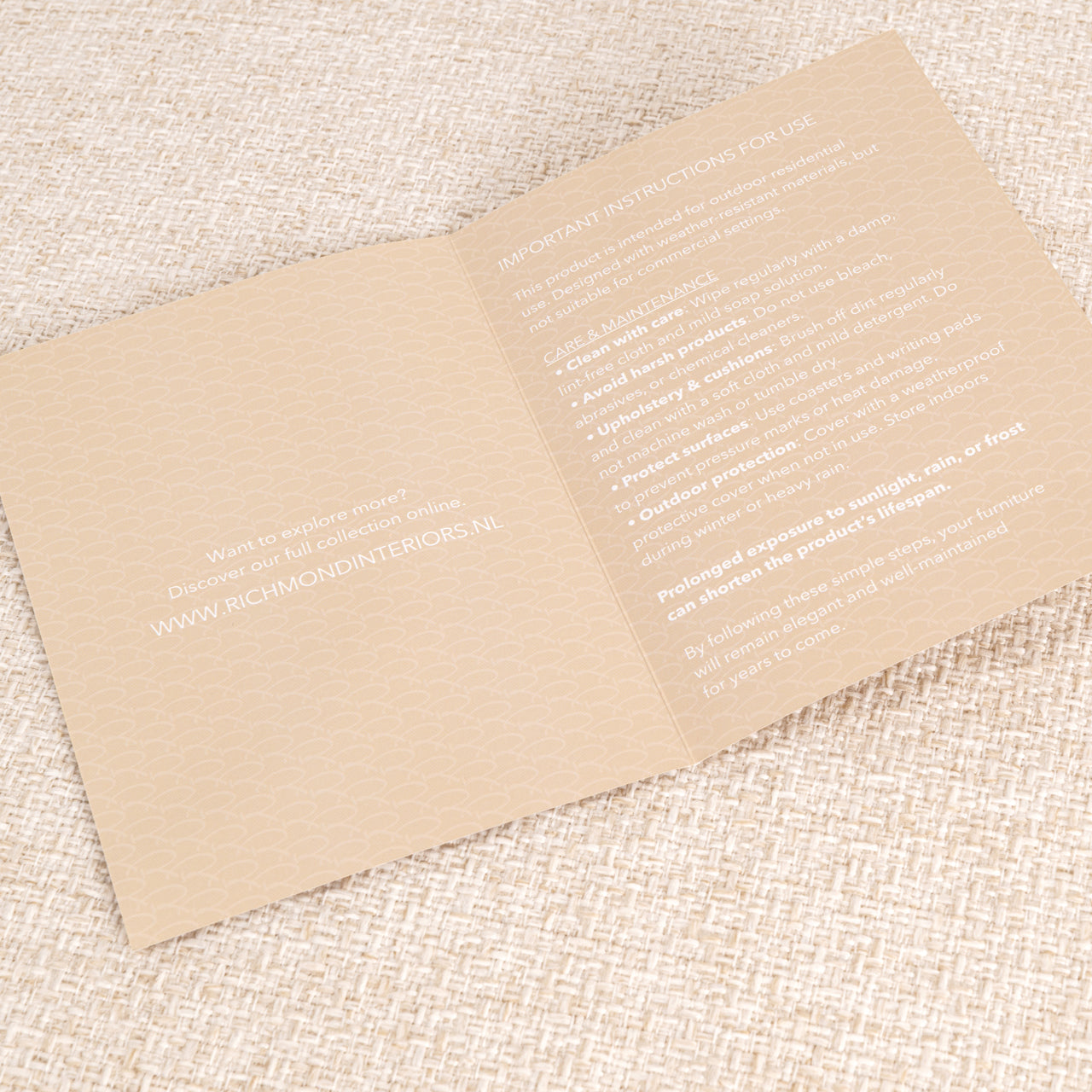 Sofa modułowa zewnętrzna DAWSON beżowy