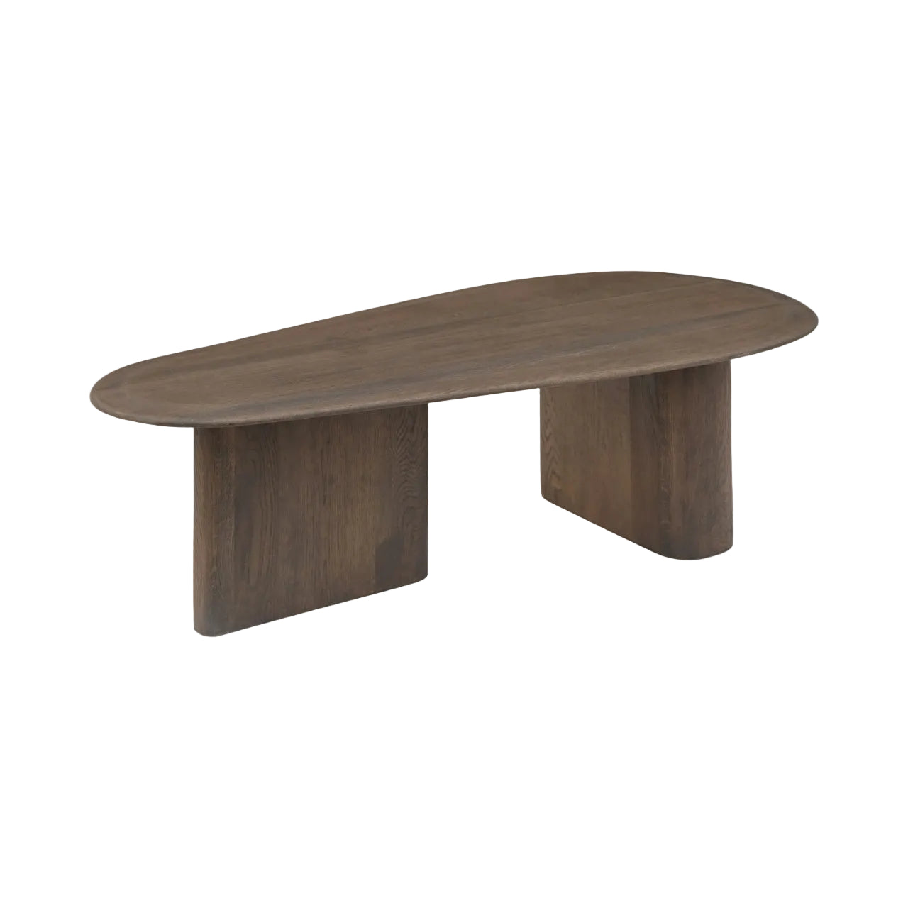CASTELLO Coffee Table Set in Brown with Marble Top