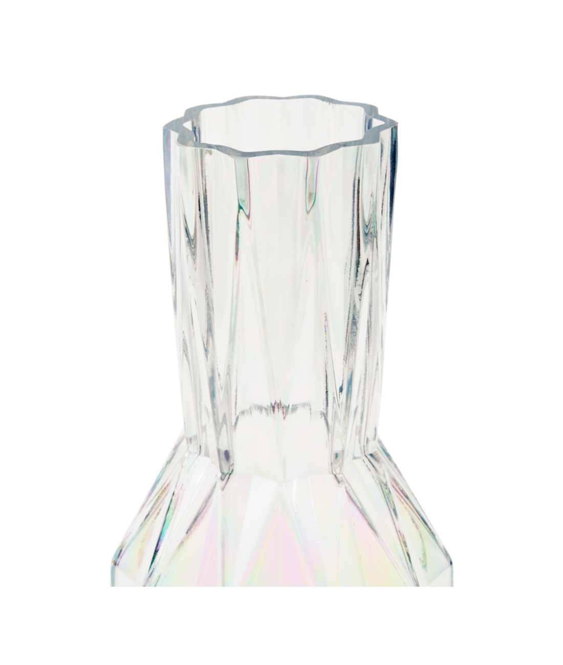 Wazon FOLDS GLASS transparentny