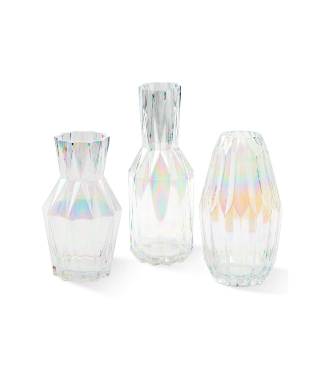 Wazon FOLDS GLASS transparentny