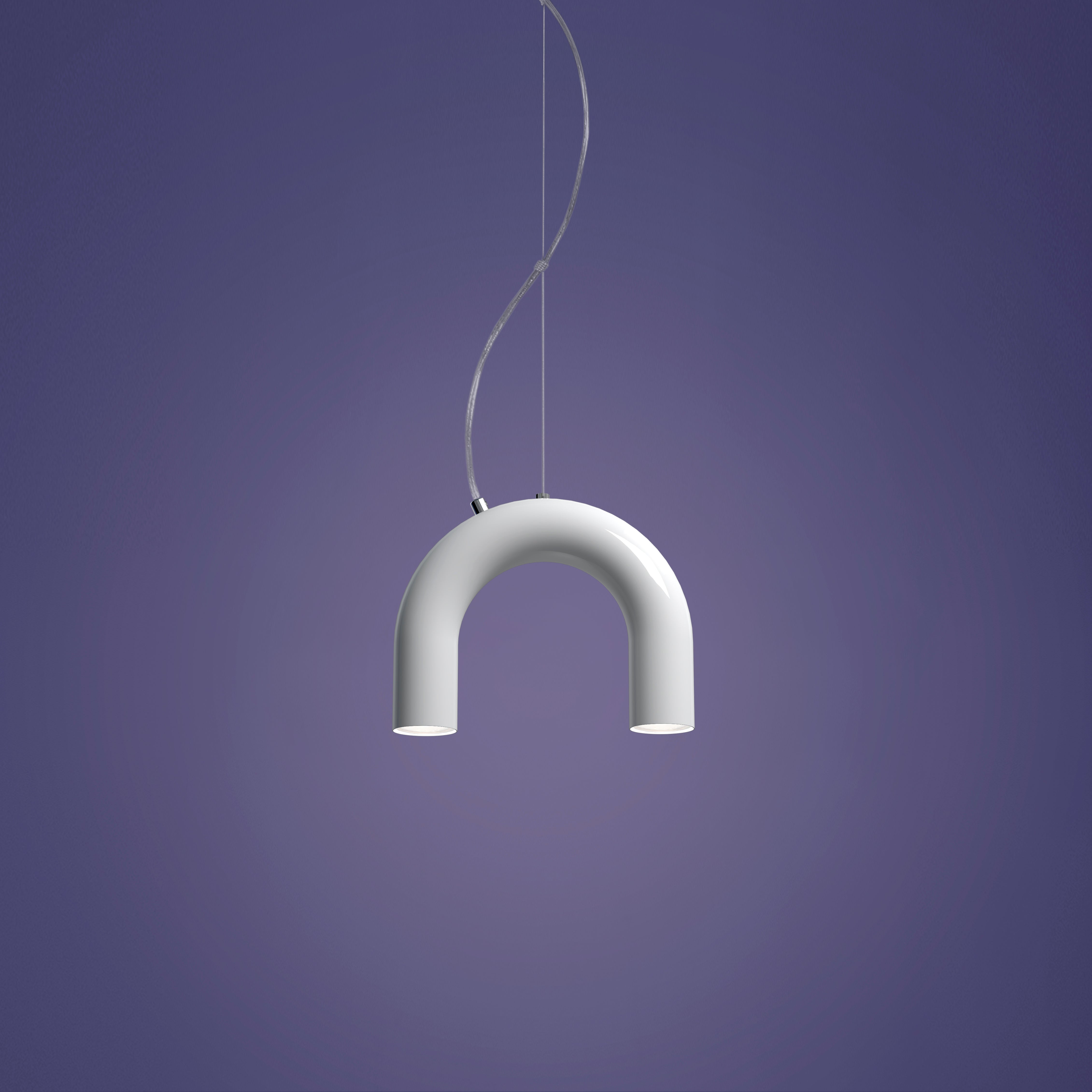 Lampa wisząca ARCH SINGLE biały