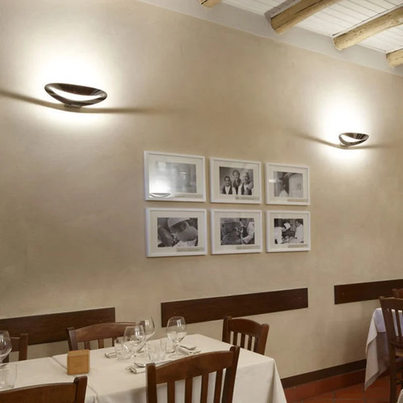 MESMERI LED Wall Lamp Chrome