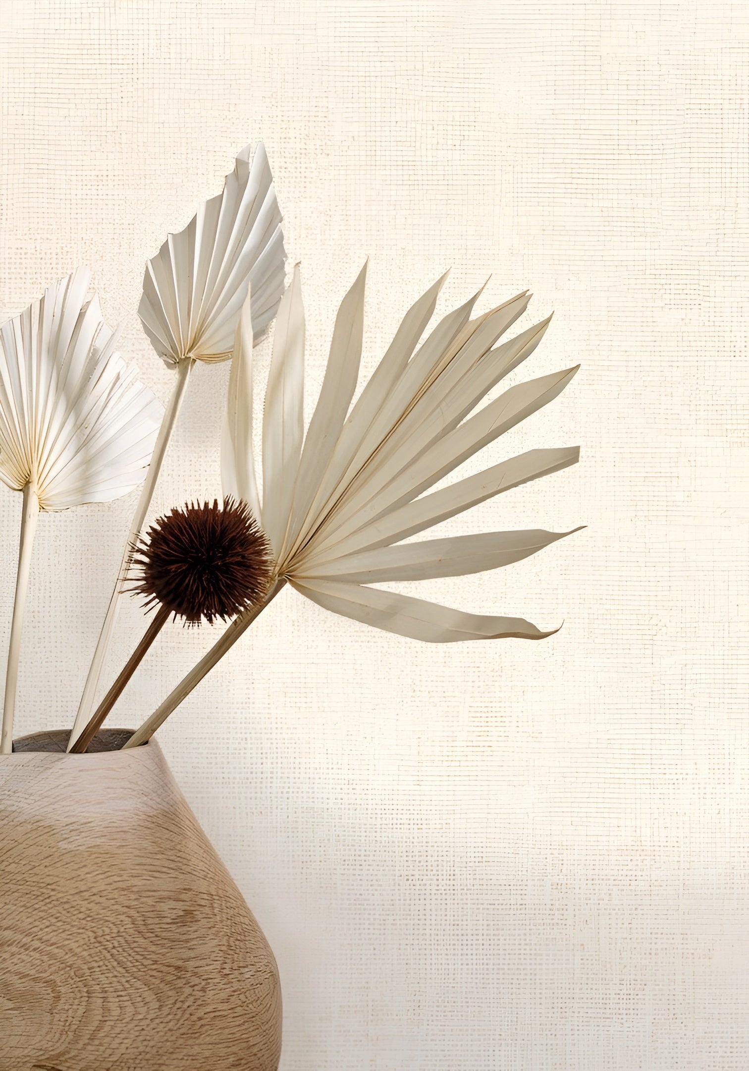 Strukturierte Tapete, die Leinen imitiert TENERE - VERT IMPERIAL dunkelgrün