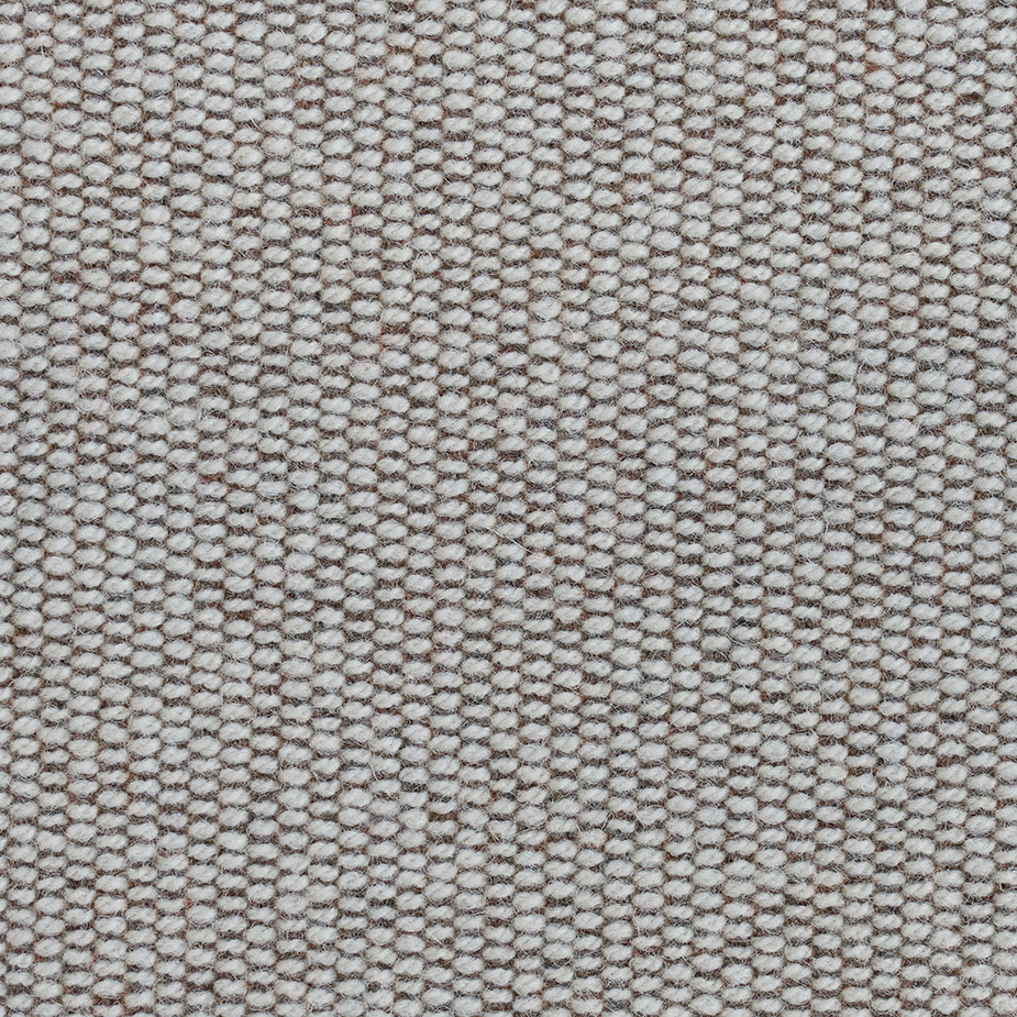 Sofa 3-osobowa CHIMNEY ciemnobeżowa tkanina Brook z czarną podstawą