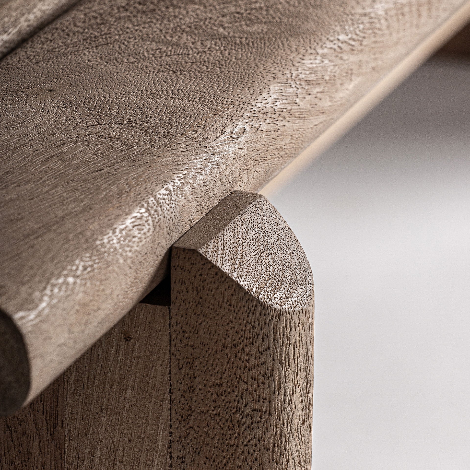 Bank JACQUARD Mango-Holz