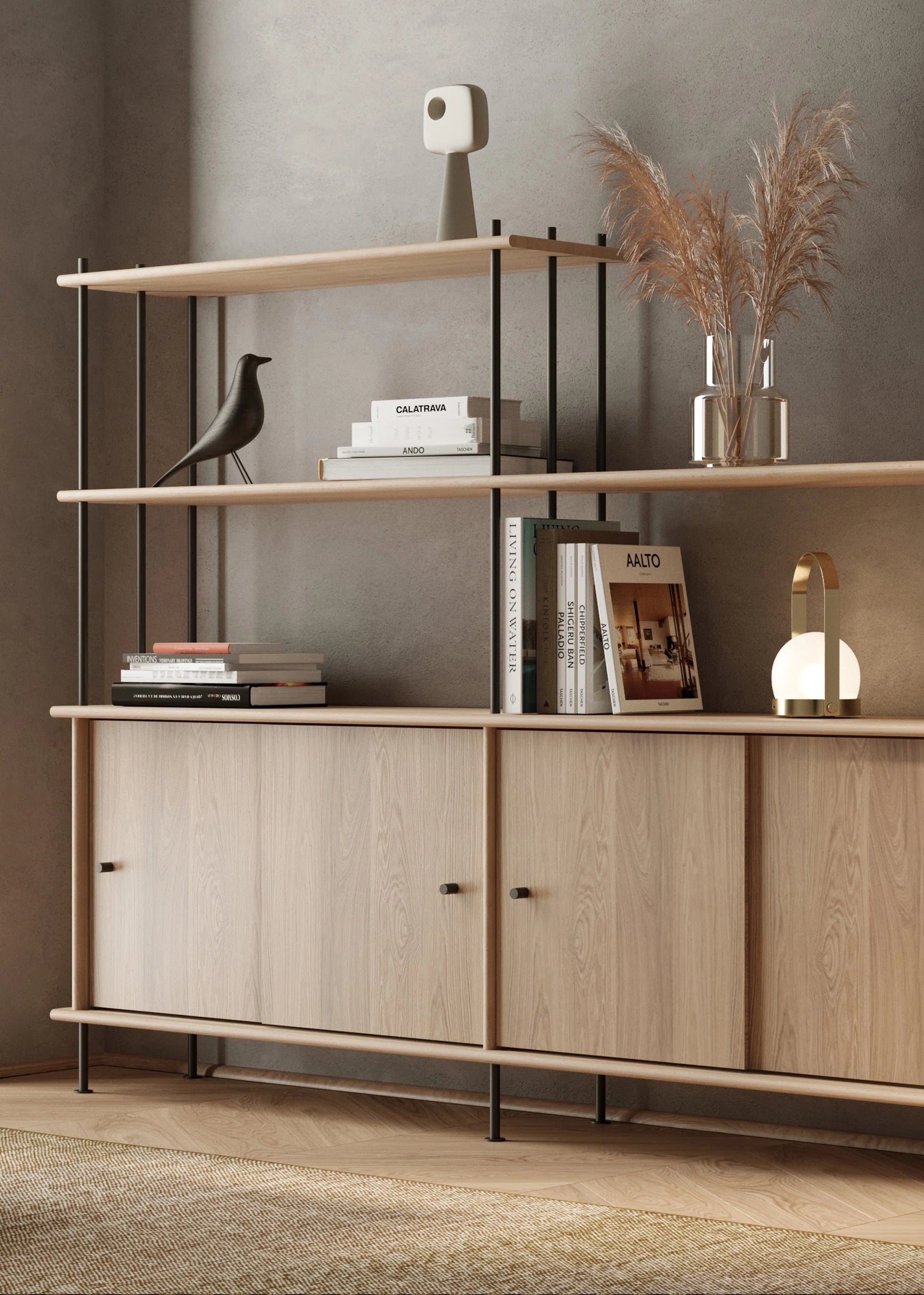 BAVA 200 Oak Wood Cabinet