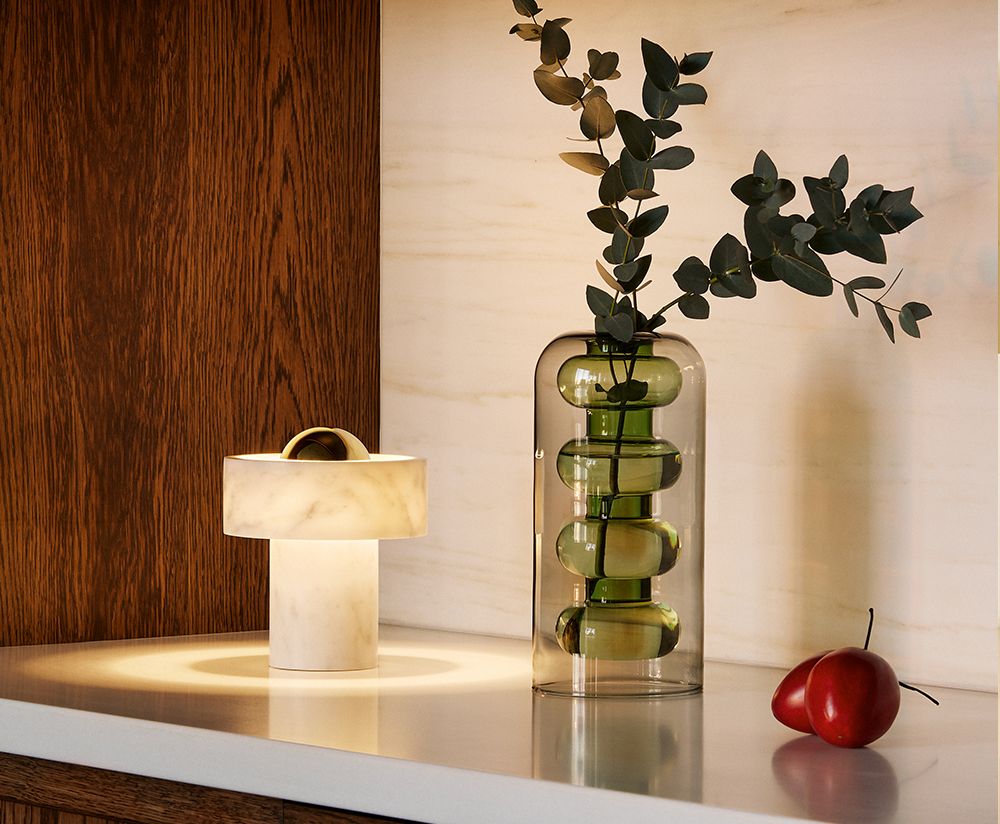 [Coming soon] vase bump green glass [Julia] [Amelia spr]