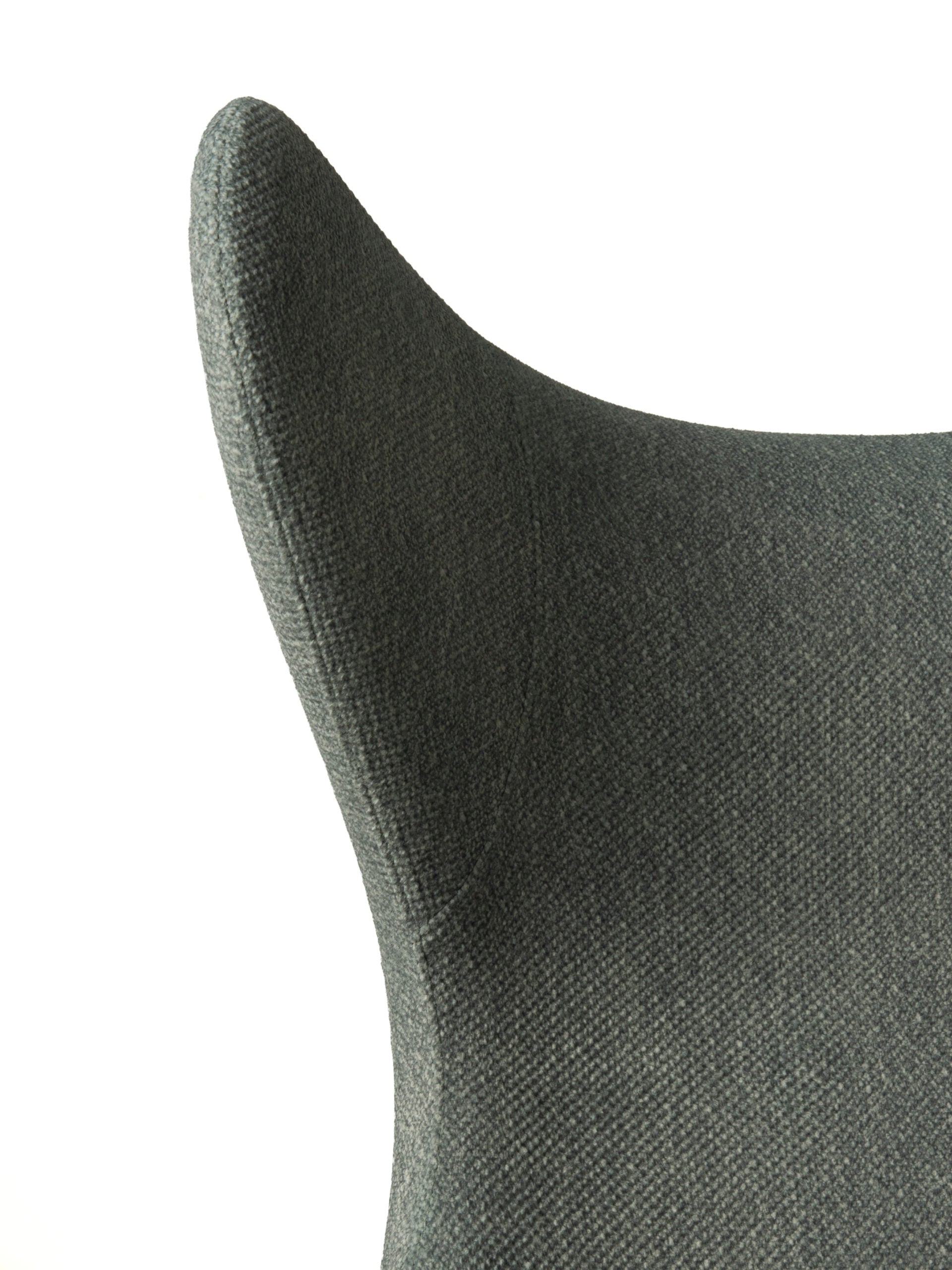 Fotel BUTTERFLY tapicerowany z drewnianą podstawą