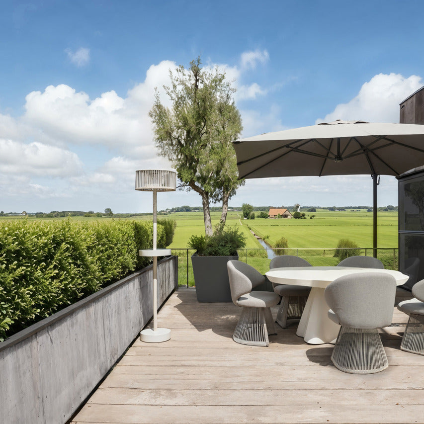 Lampa ogrodowa LUNAR beżowy