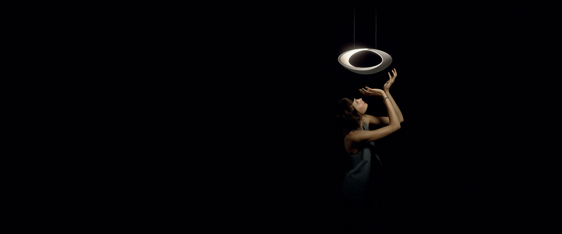 Hängelampe CABILDO weiß