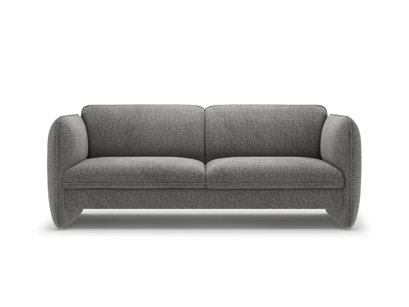 Sofa 3-osobowa GEORGIA ciemnoszary szenil