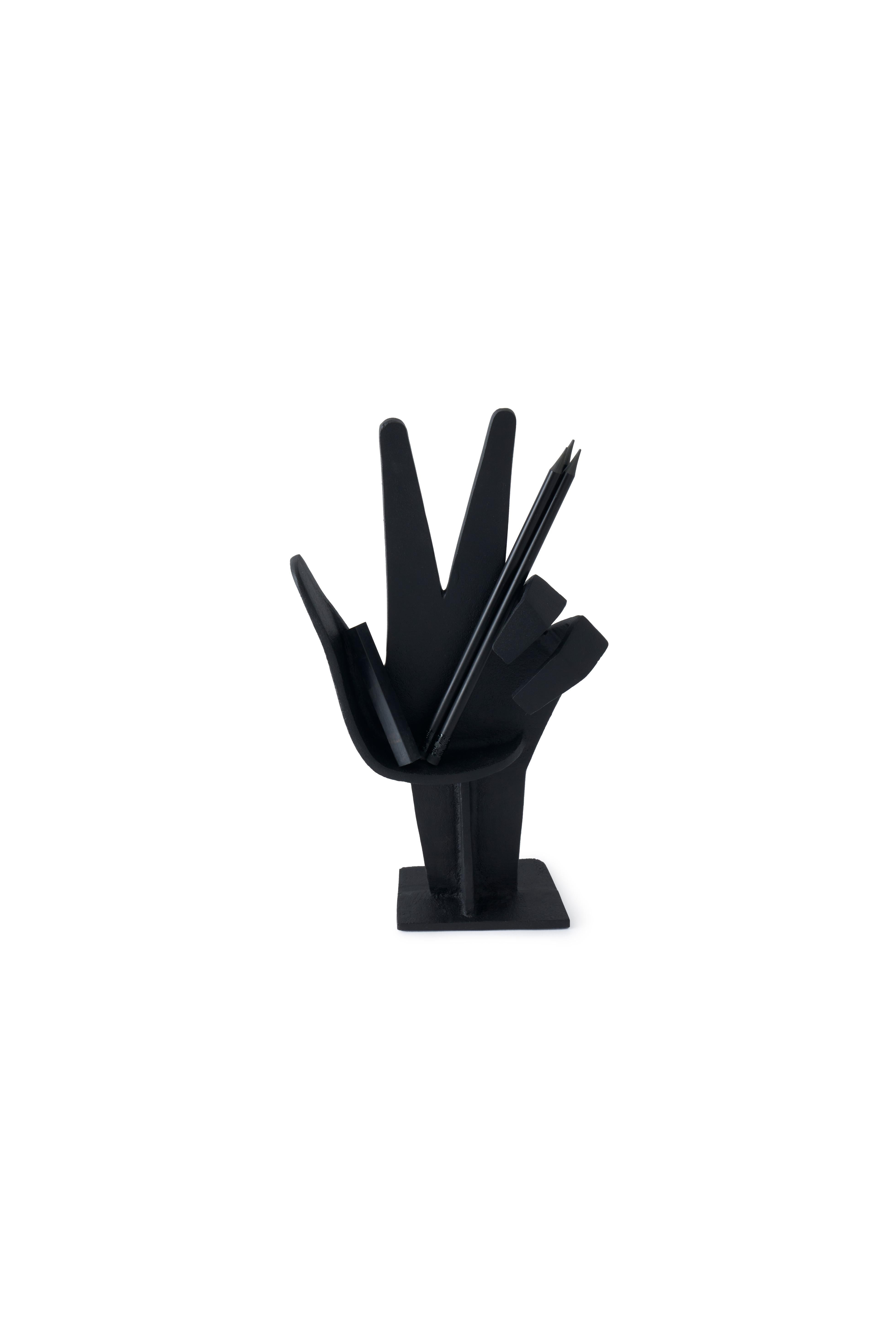 Ständer CAST HAND schwarz
